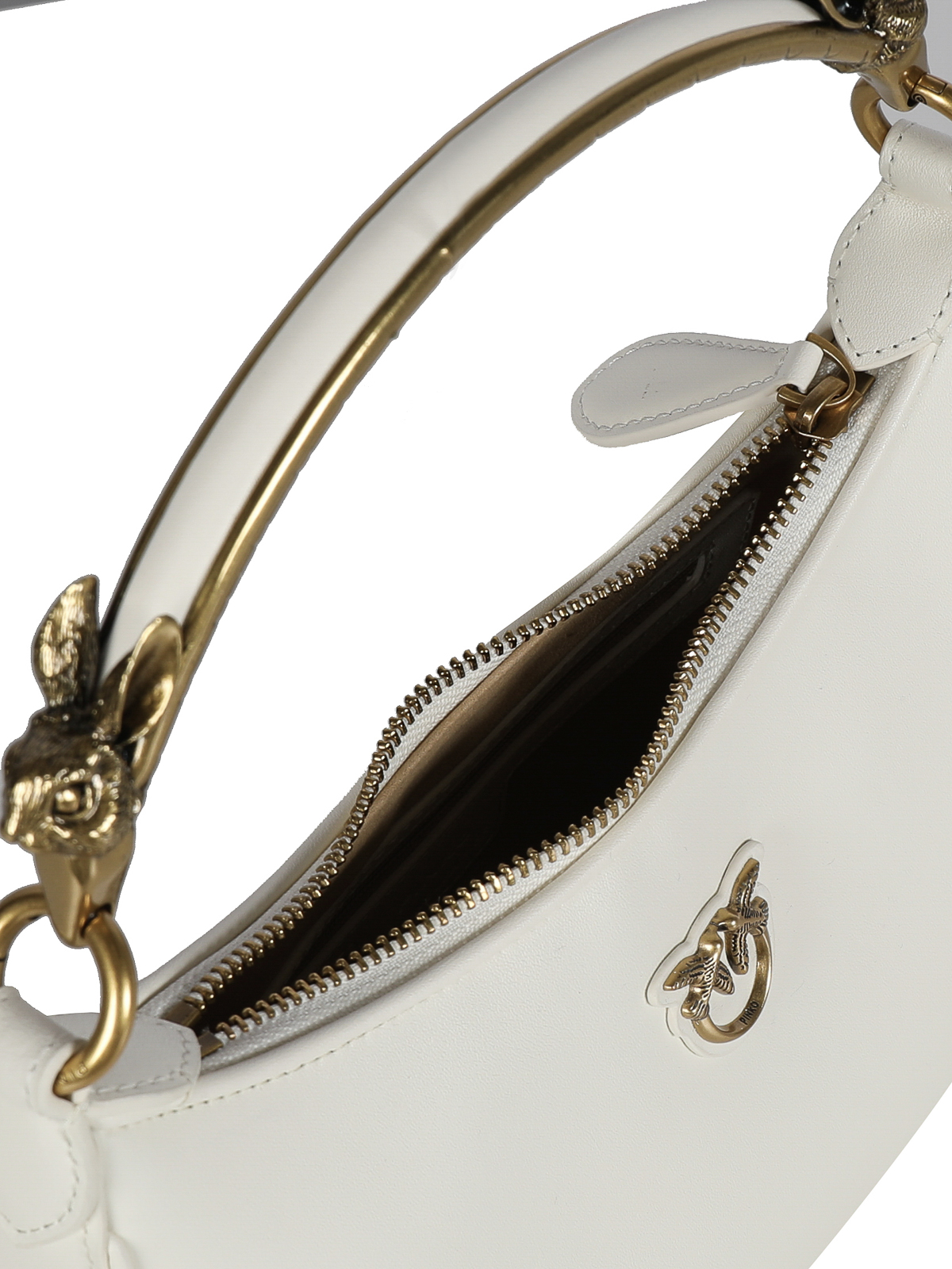 Pinko Mini Love Half Moon Bag