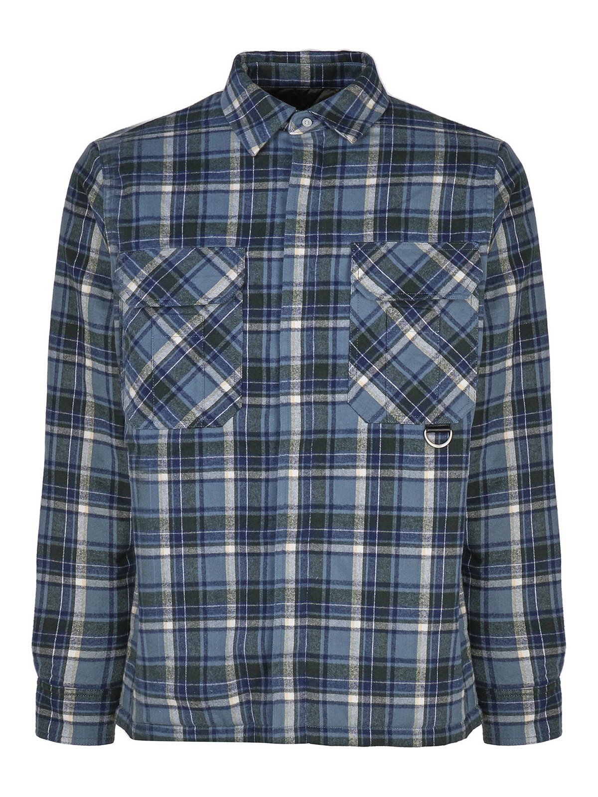 LOEWE CHECK SHIRT WITH FRONT POCKETS