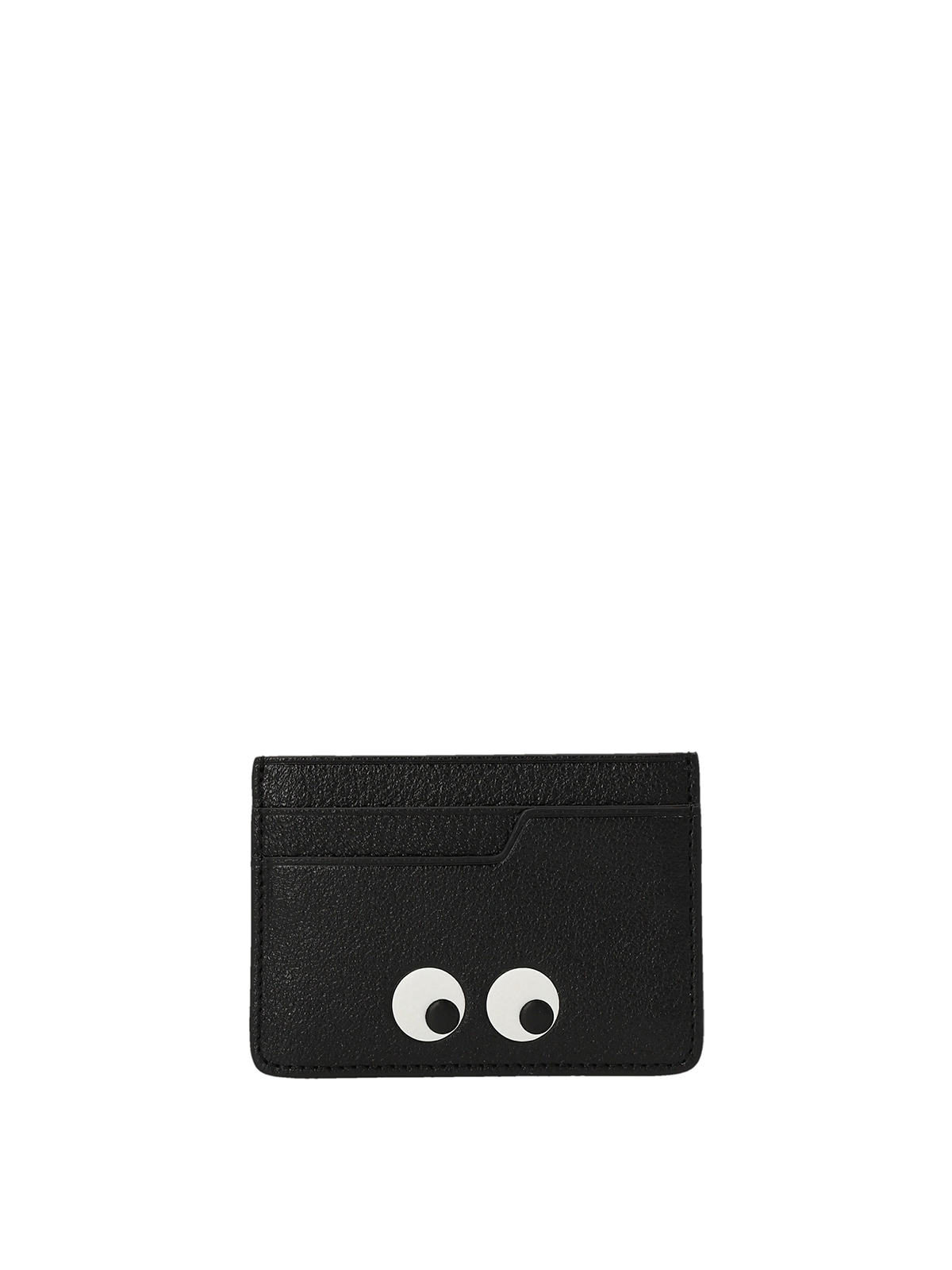 Shop Anya Hindmarch Card Case Eyes In Black