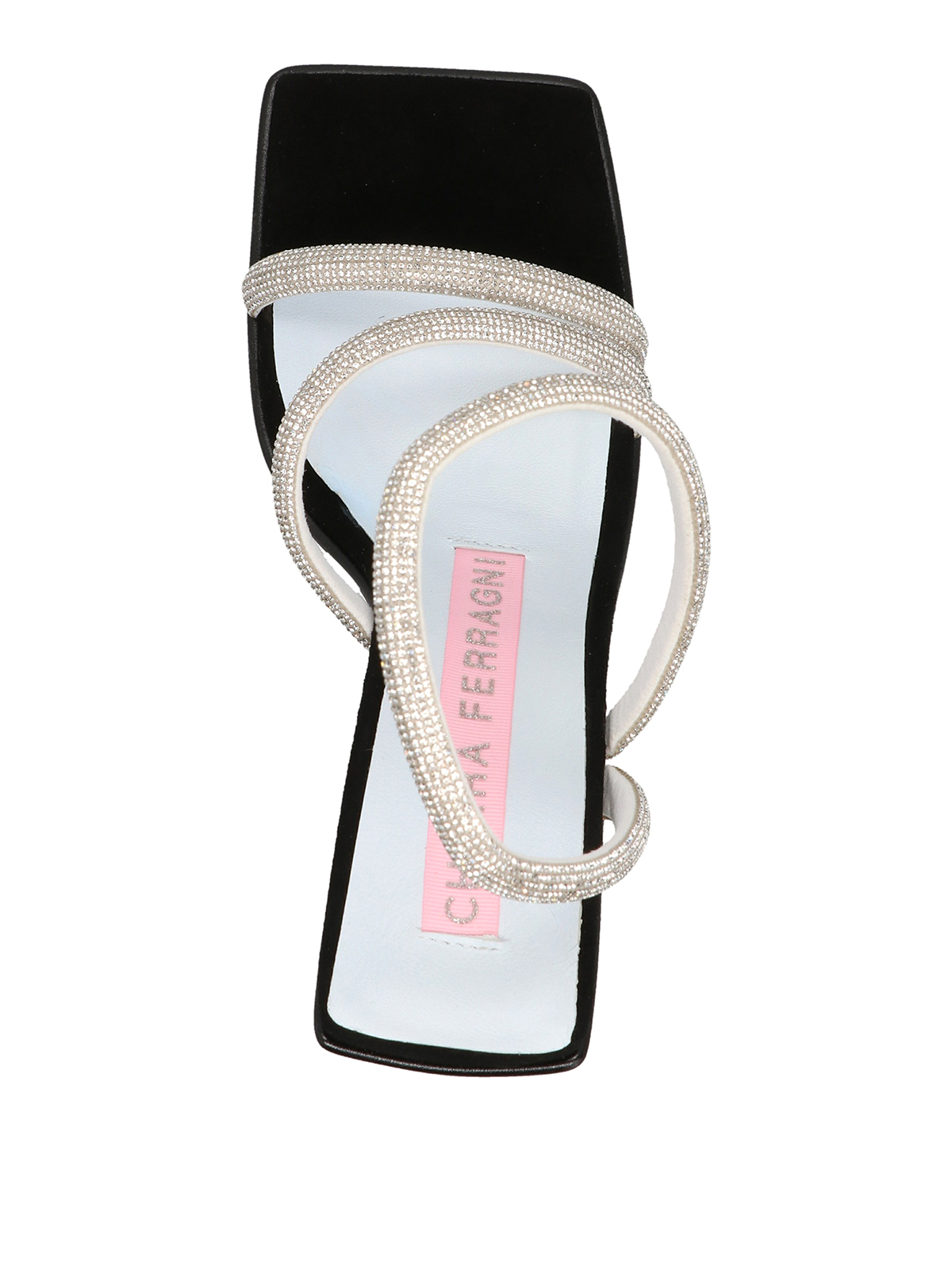 Shop Chiara Ferragni Andromeda Sandals In Black