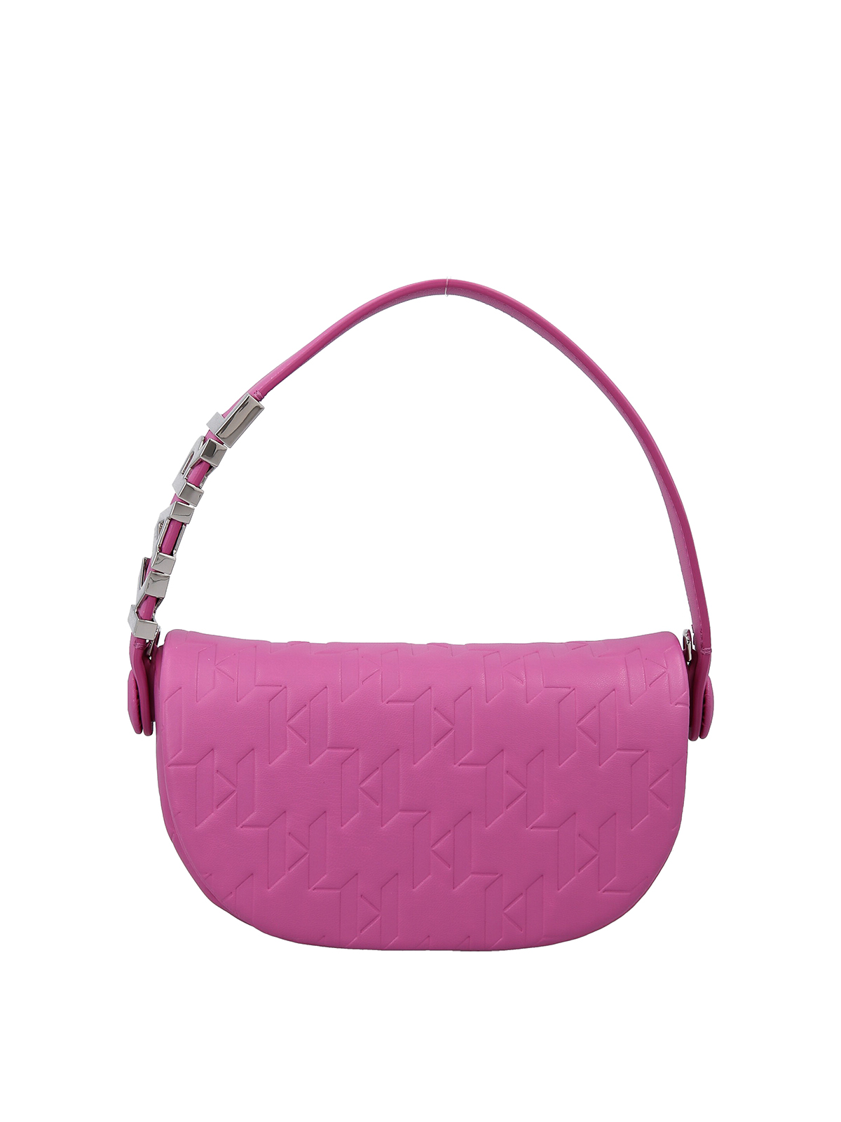 Karl Lagerfeld K/swing Sm Baguette Handbag In Purple