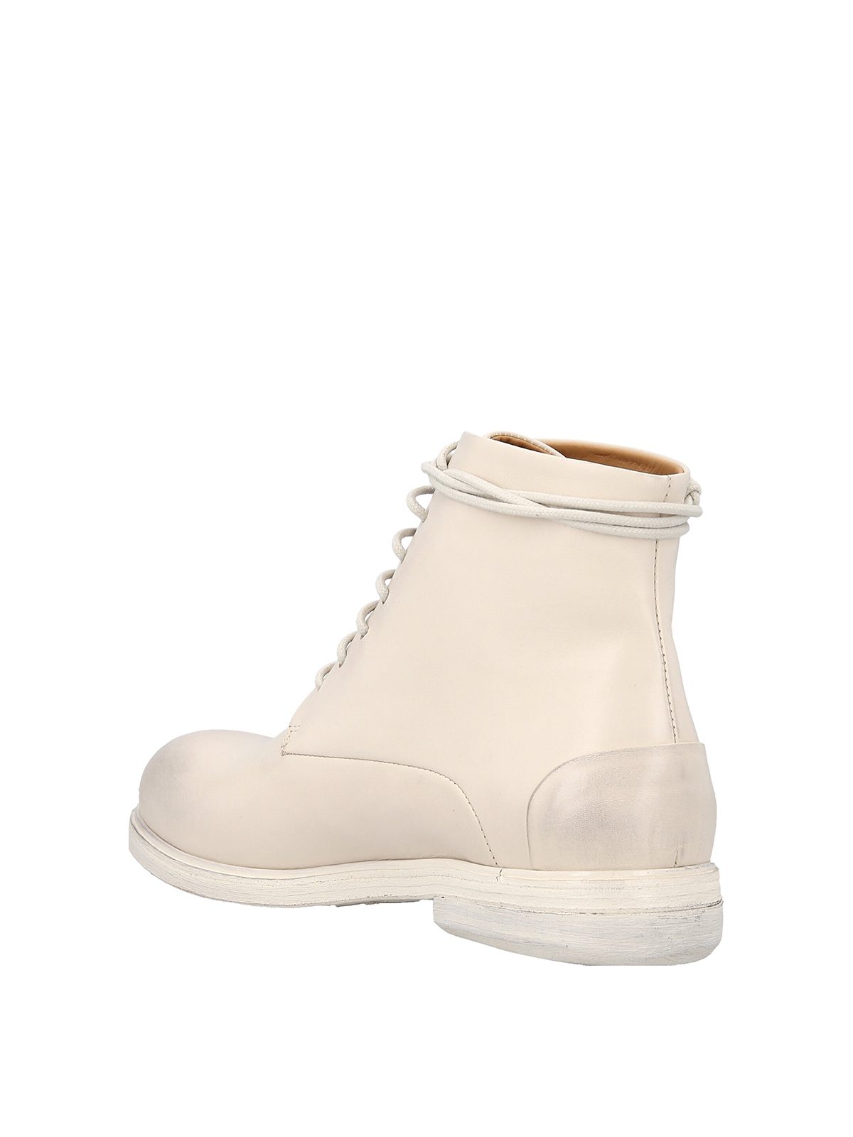 Shop Marsèll Zucca Media Ankle Boots In Blanco