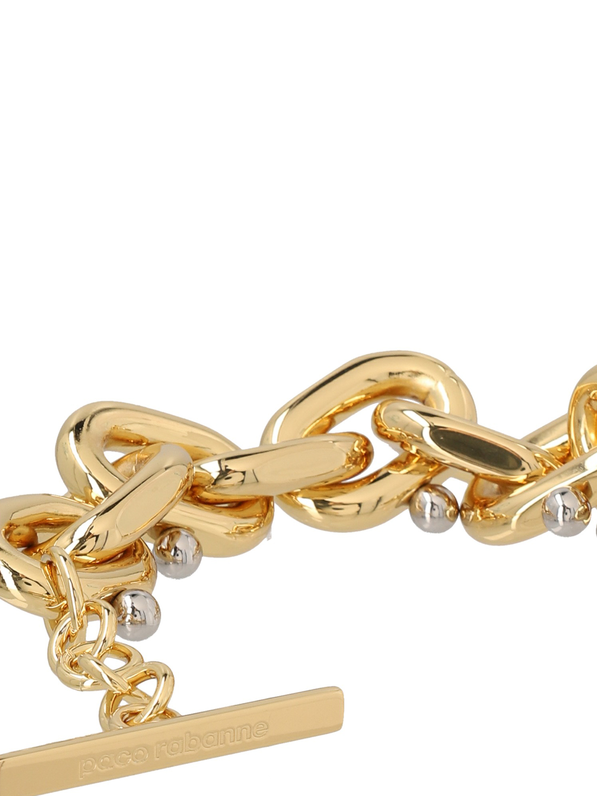 Rabanne Xl link bracelet - Gold - Women|23SBB0013MET322M715