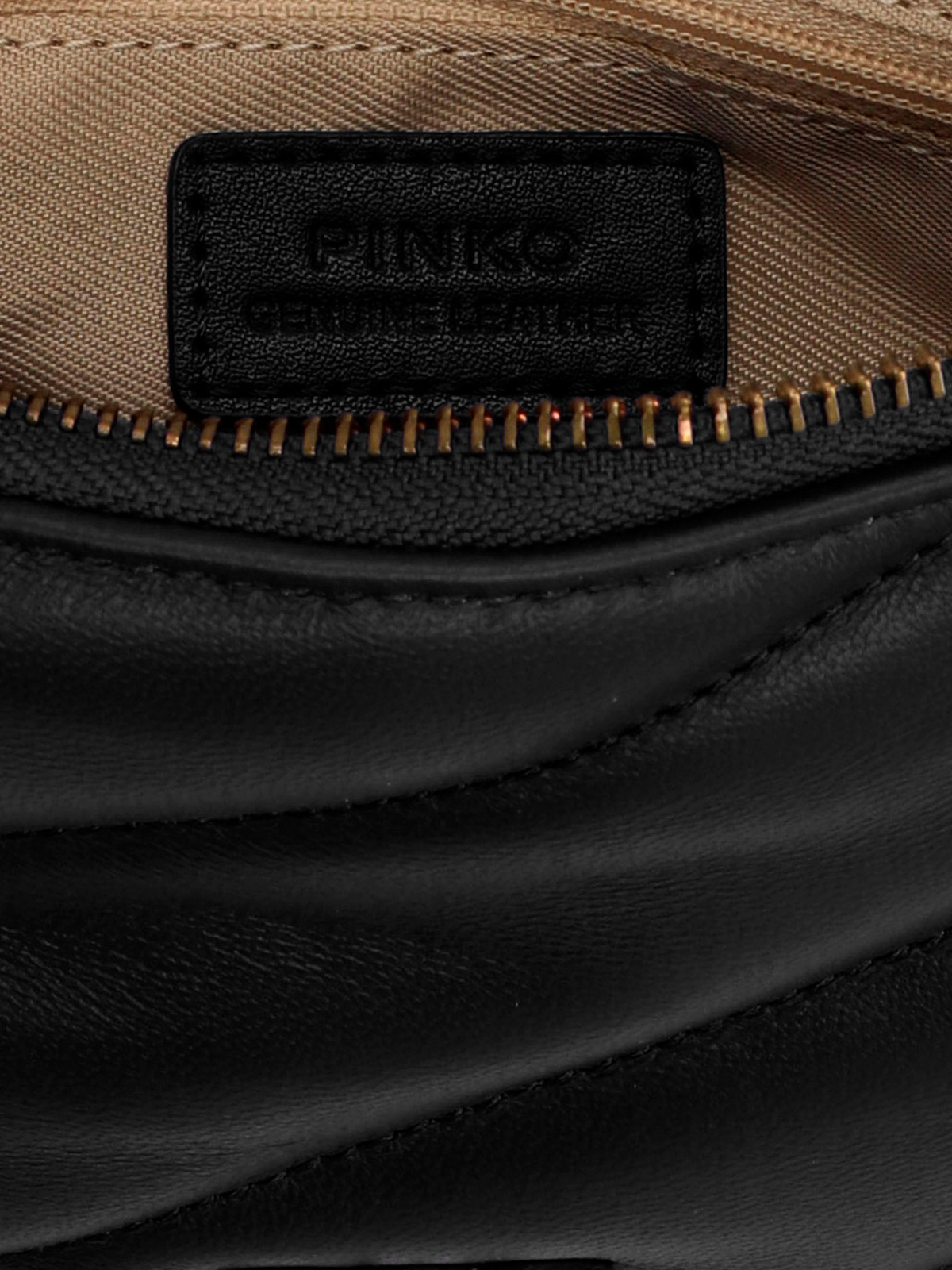 クラッチバッグ PINKO 'Flat' clutch Pinko Flat Classic leather clutch bag with removable