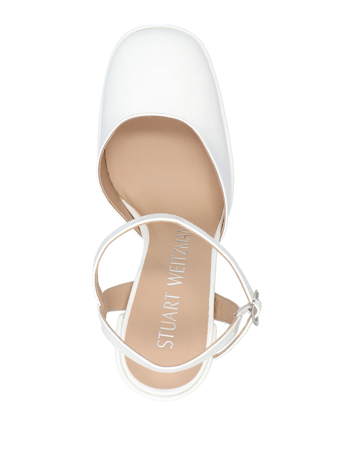 Shop Stuart Weitzman Zapatos De Salón - Skyhigh In White