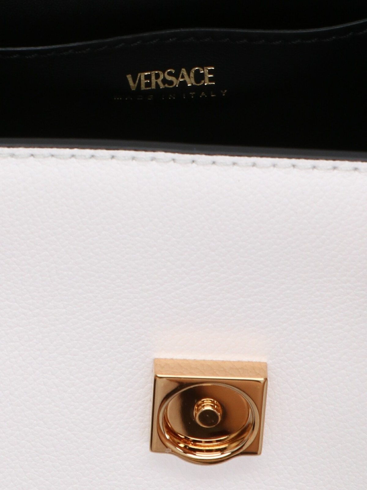 Shop Versace Bolso Shopping - La Medusa In White