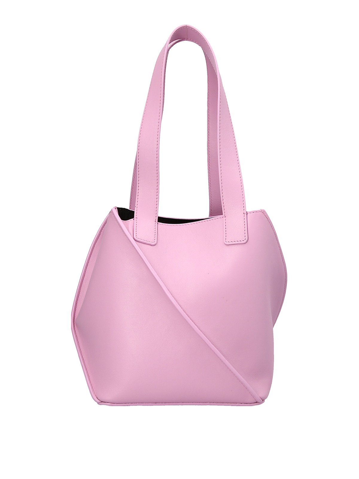Yuzefi Swirl Small Shopping Bag In Pink