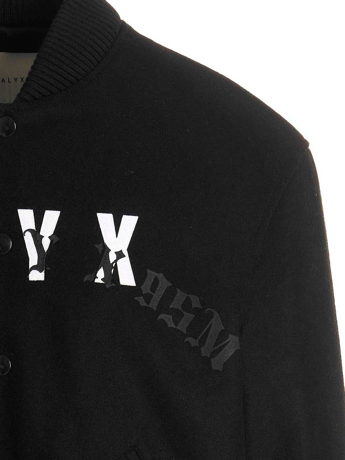 1017 ALYX 9SM, LEATHER PATCH LOGO VARSITY