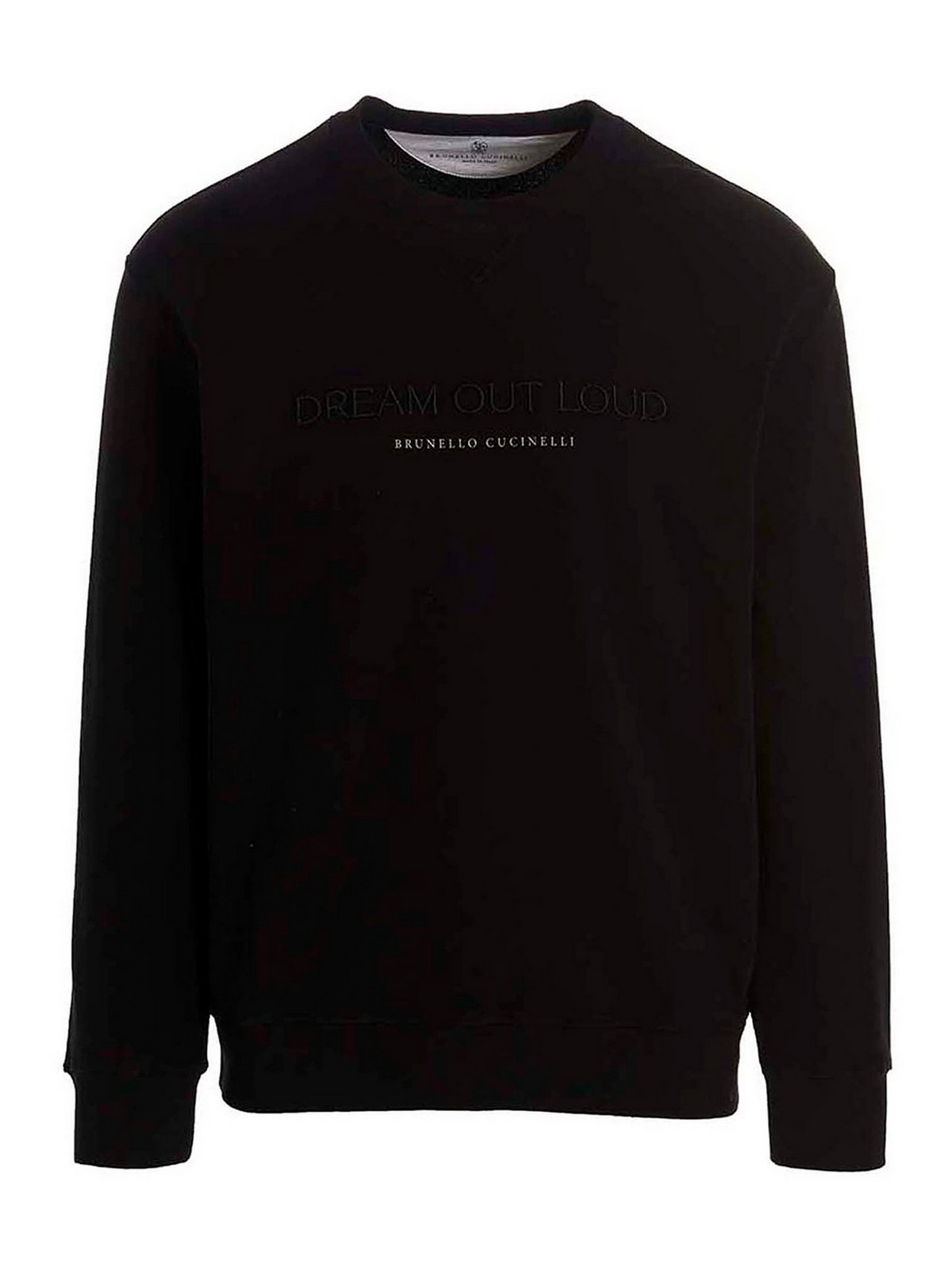 Brunello Cucinelli Logo sweatshirt - Black - Men|M0T353441CXD62