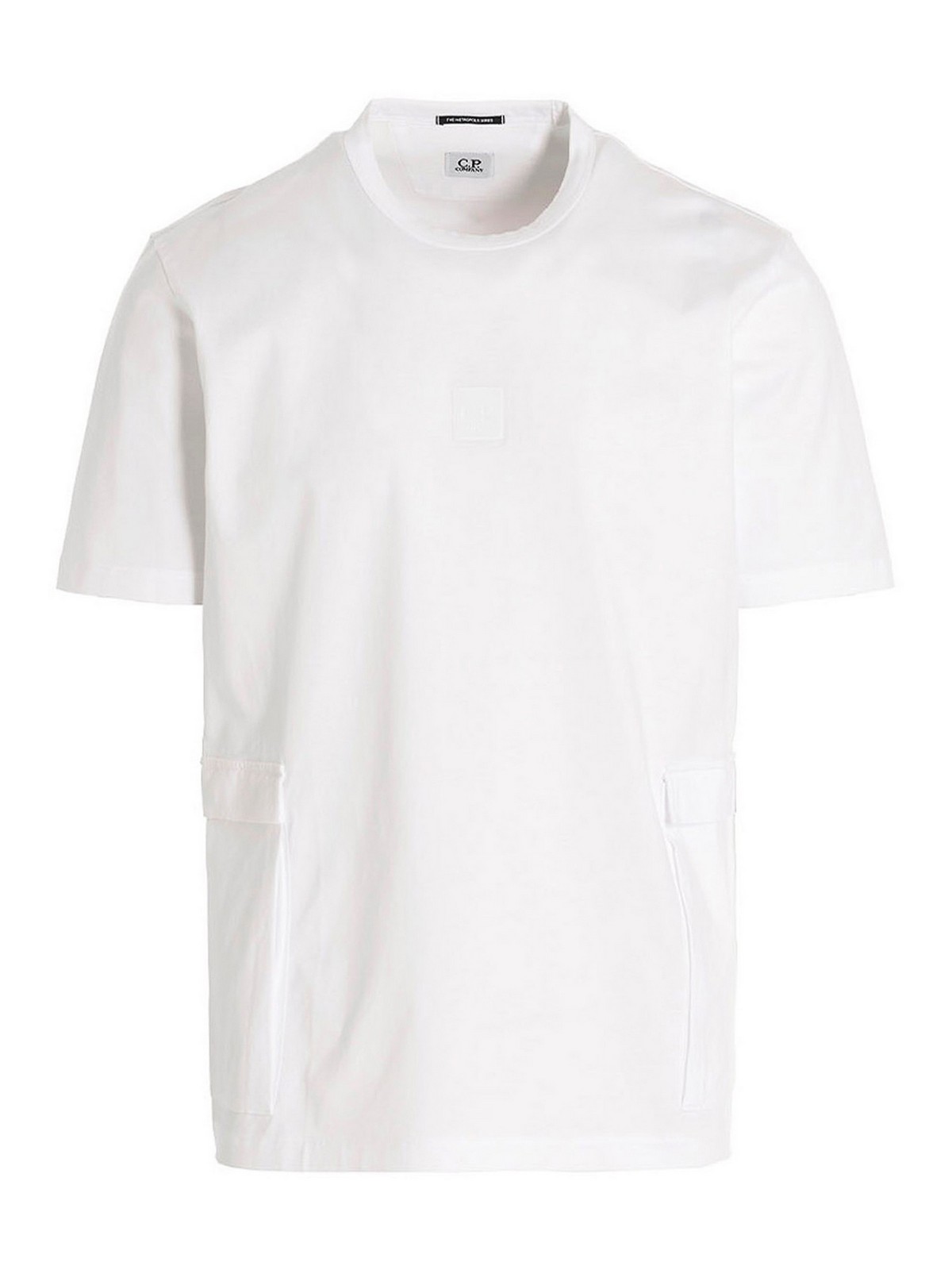 Shop C.p. Company Camiseta - Metropolis In White
