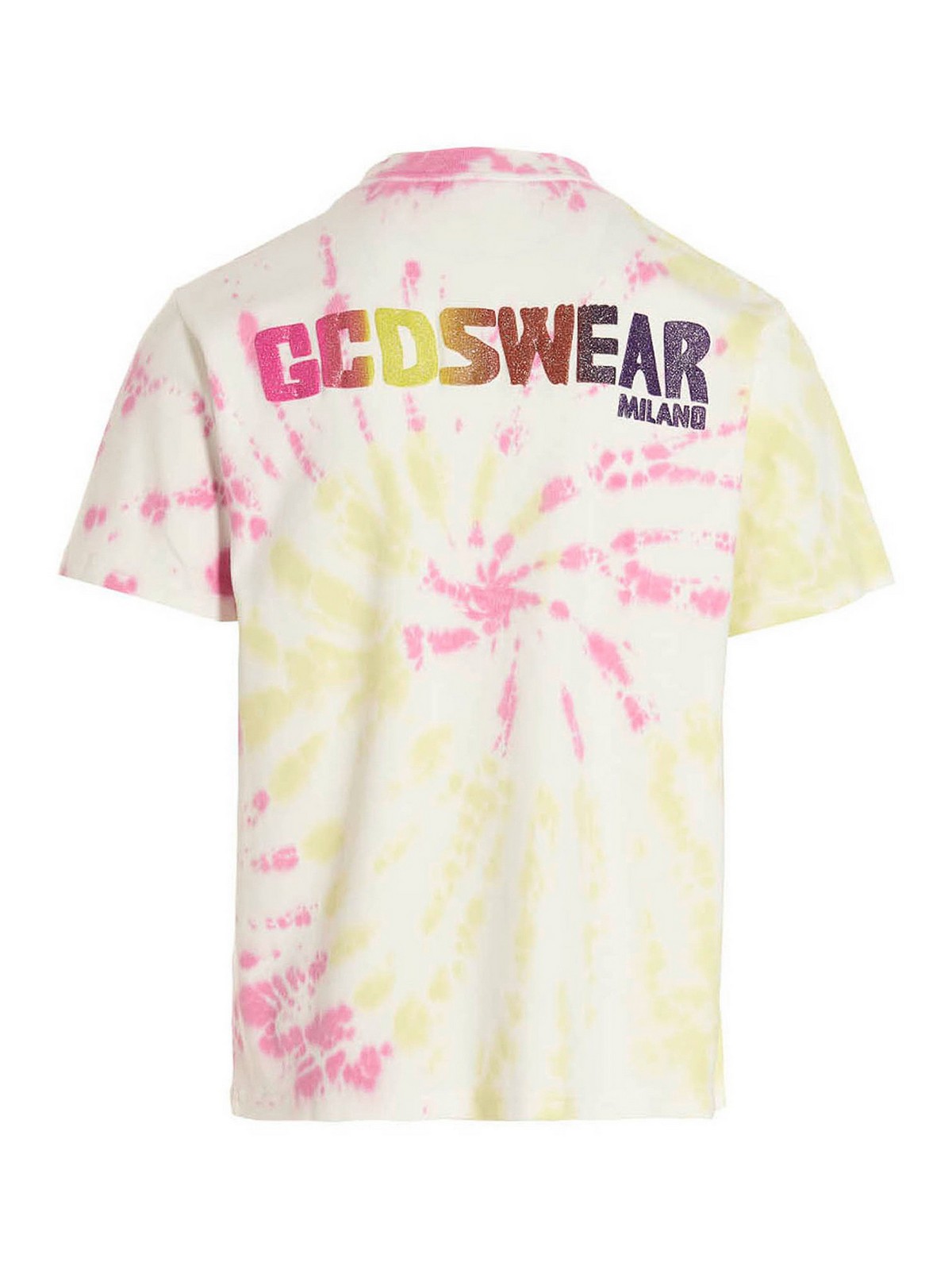 Shop Gcds T-shirt  Tie Dye In Multicolour