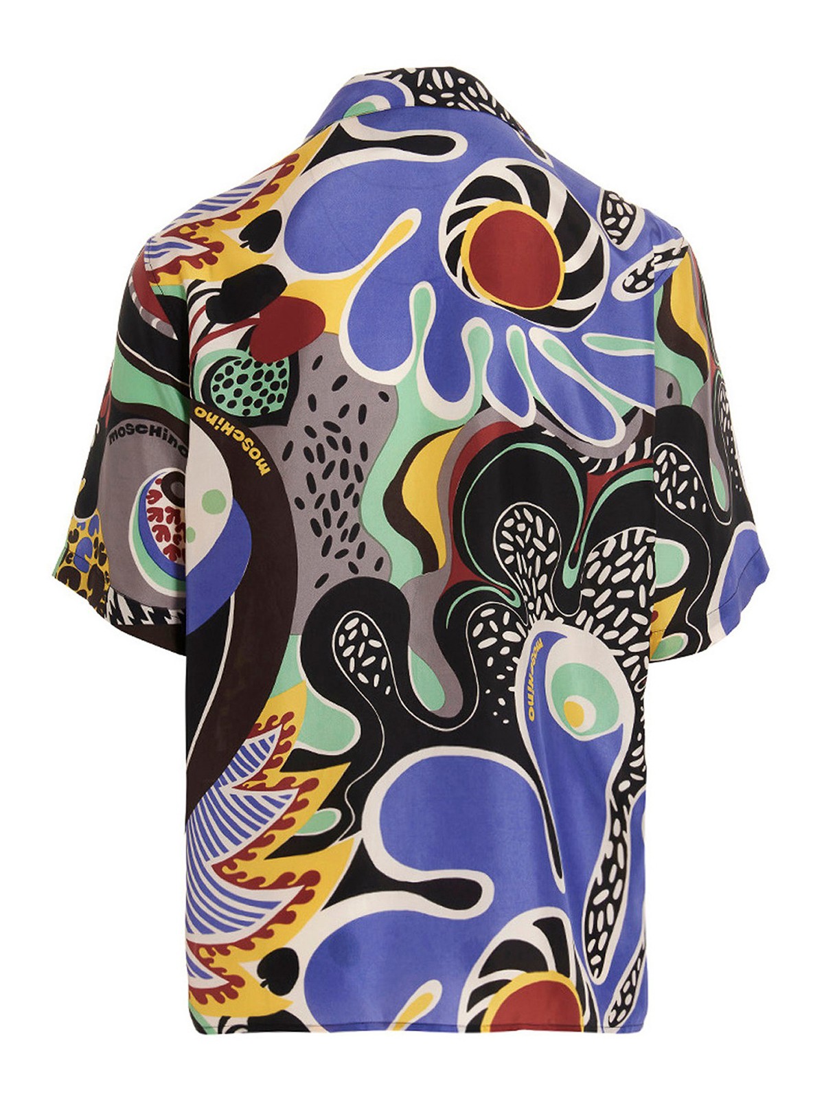 Shop Moschino Camisa - Psychedelic In Black