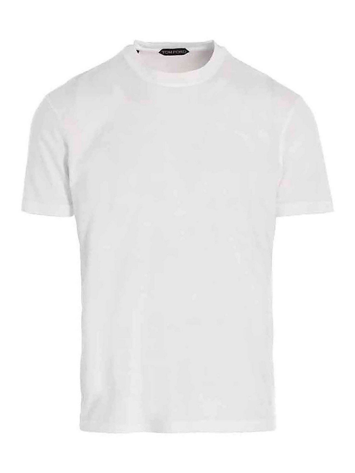 Shop Tom Ford Basic T-shirt In White