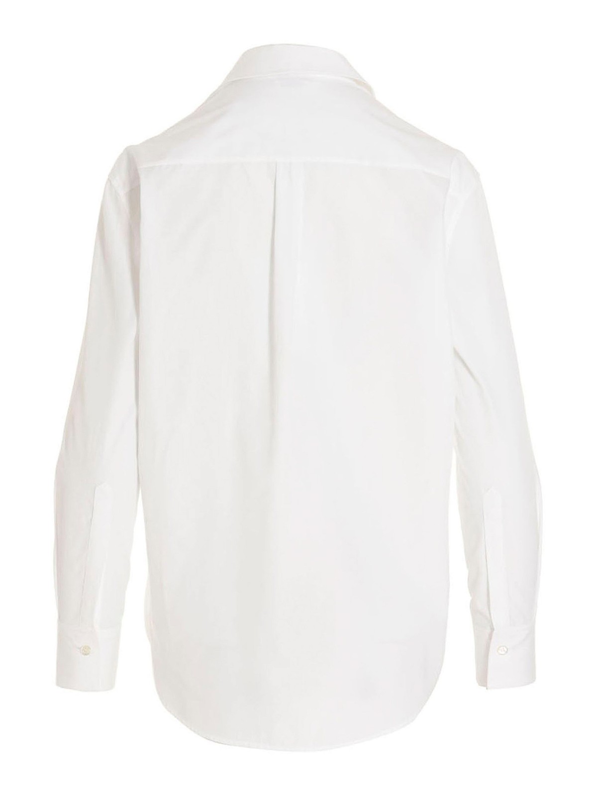 Shop Alexander Mcqueen Cotton Shirt In White