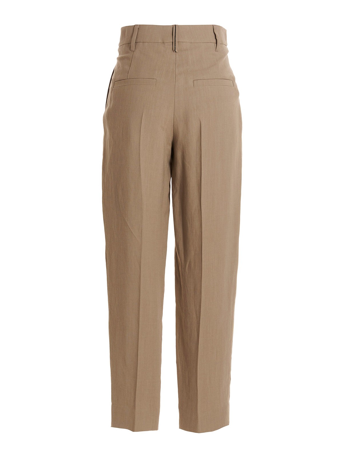 Brunello Cucinelli Viscose trousers - Beige | MH126P8292C8704