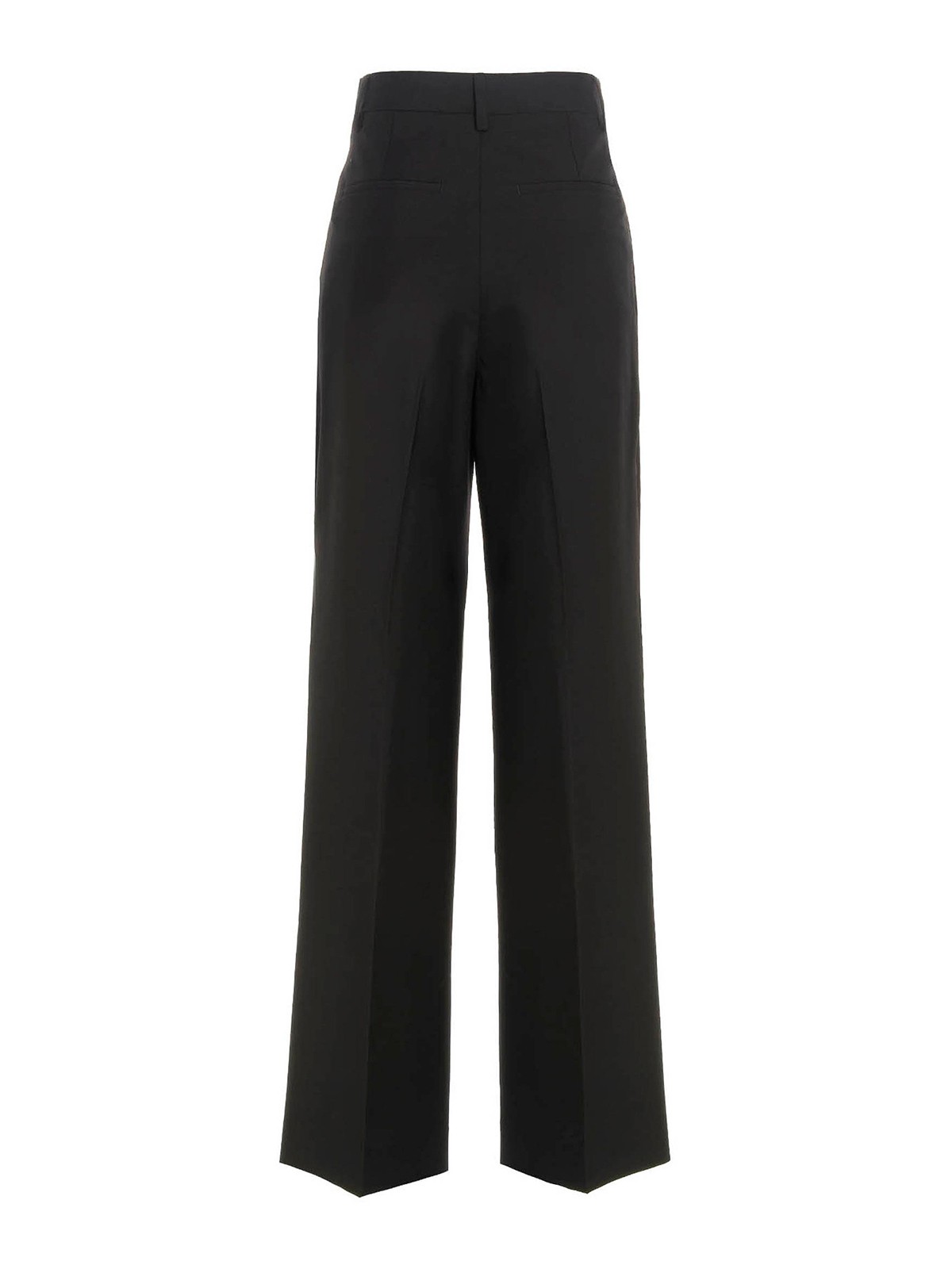 Shop Burberry Madge Pants In Black