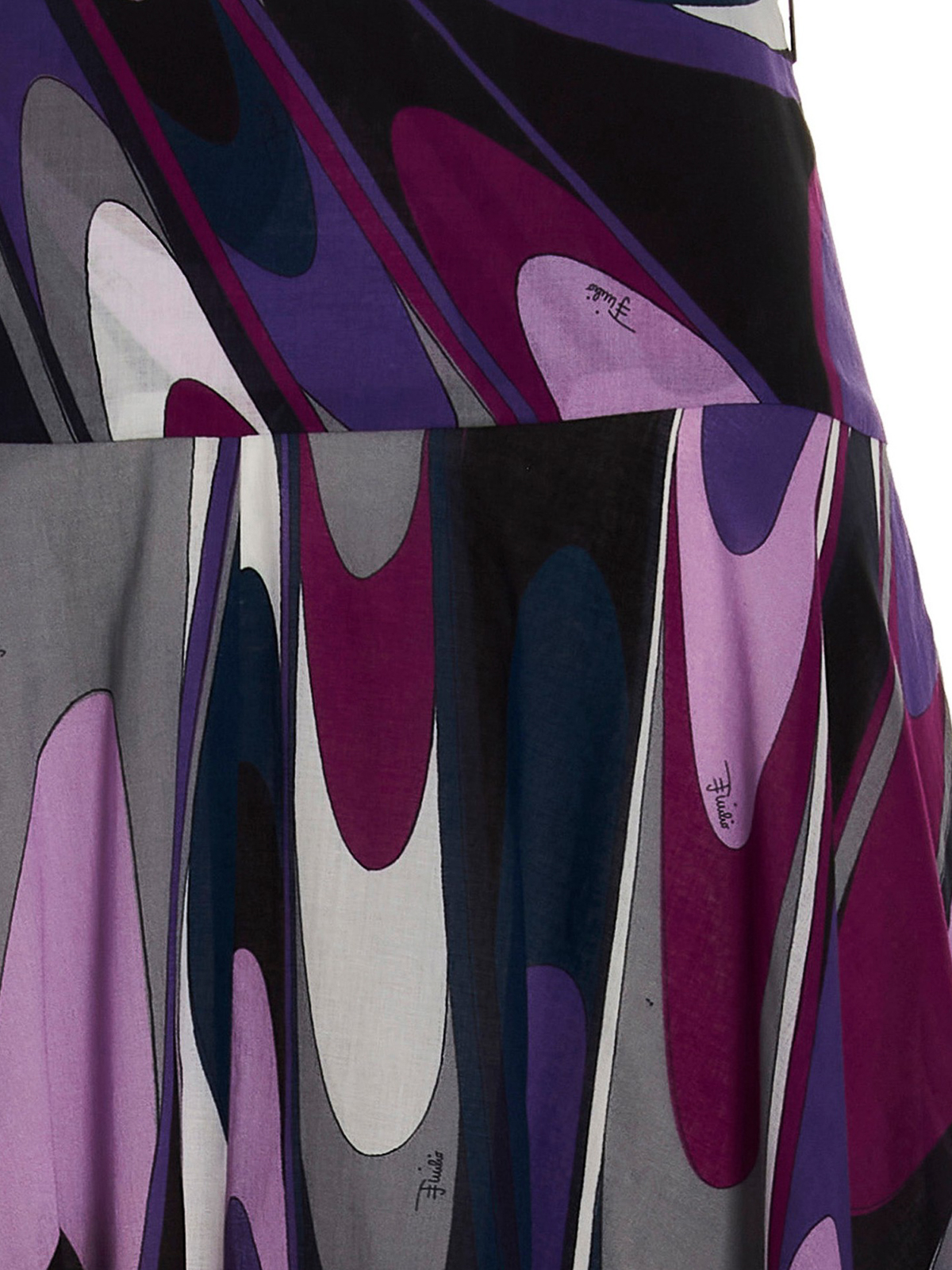 EMILIO PUCCI ロングスカート パープル Emilio Pucci ロングスカート - 紫|3ERW113E744038 | THEBS