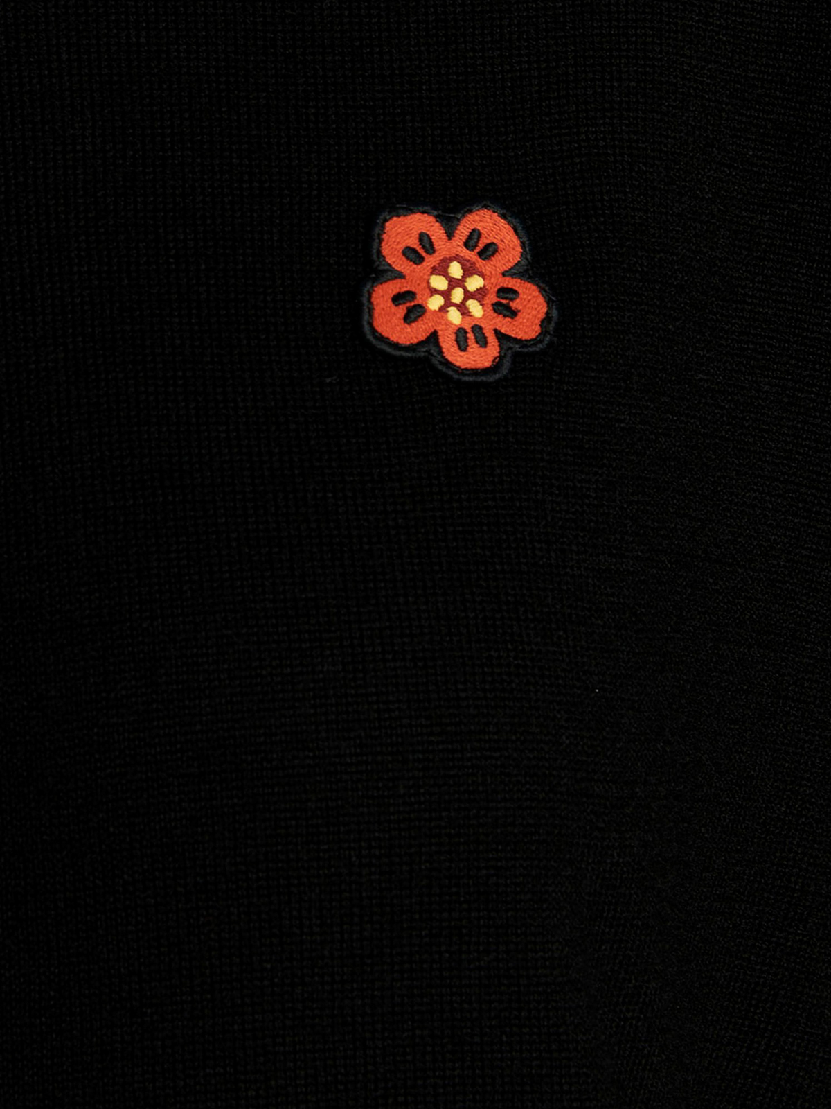 Shop Kenzo Logo Sweater In Black