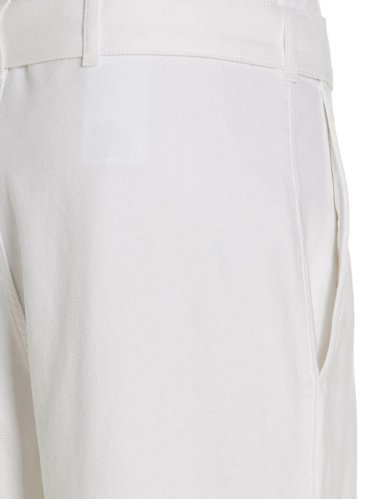 Shop Philosophy Di Lorenzo Serafini Casual Pants In White