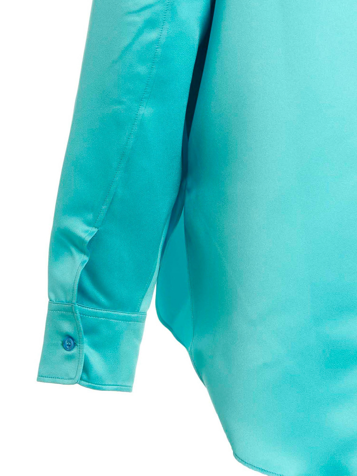 Shop The Andamane Georgiana Shirt In Light Blue