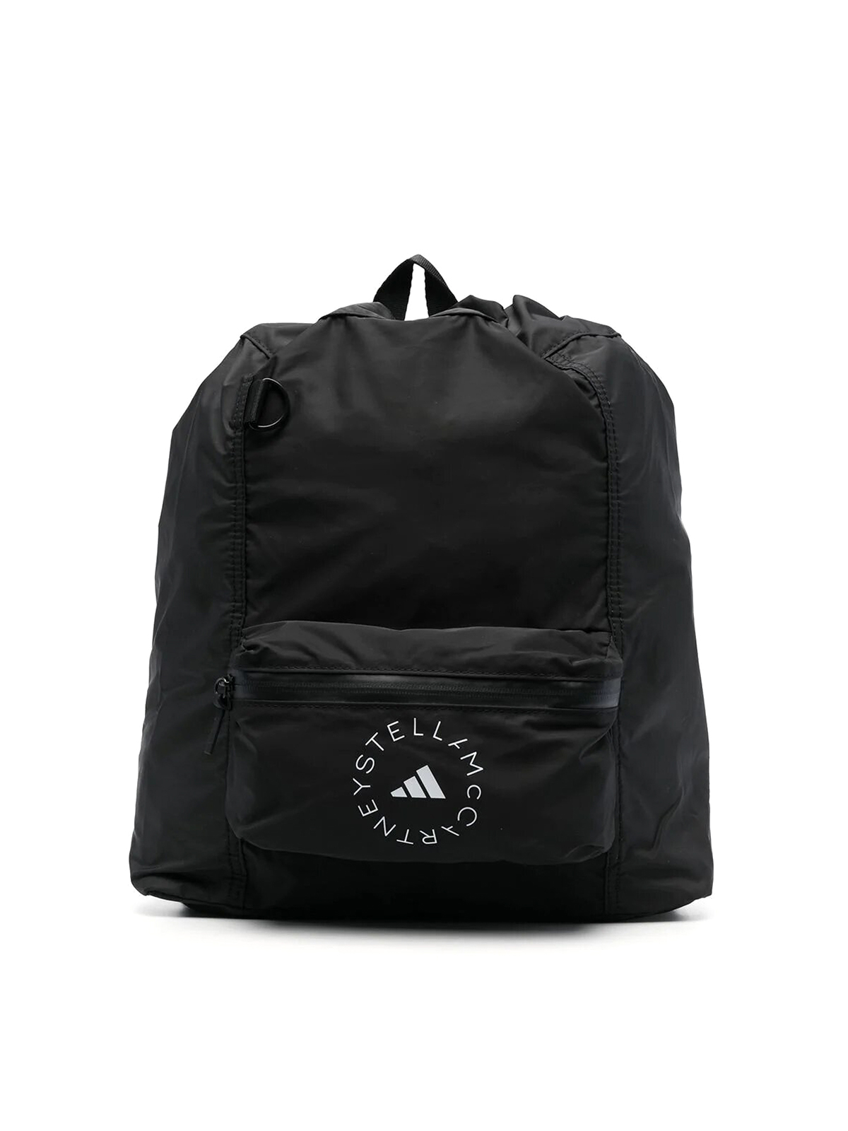 Shop Adidas By Stella Mccartney Backpack With Drawstring Closure And Logo In Black