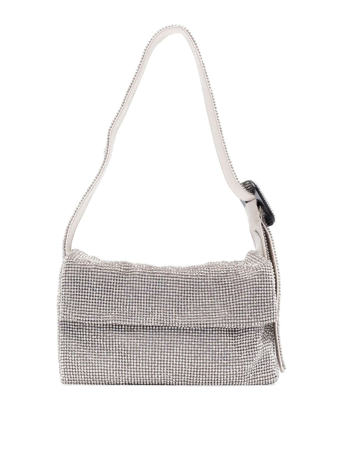 BY FAR Dulce crystal-embellished Shoulder Bag - Farfetch