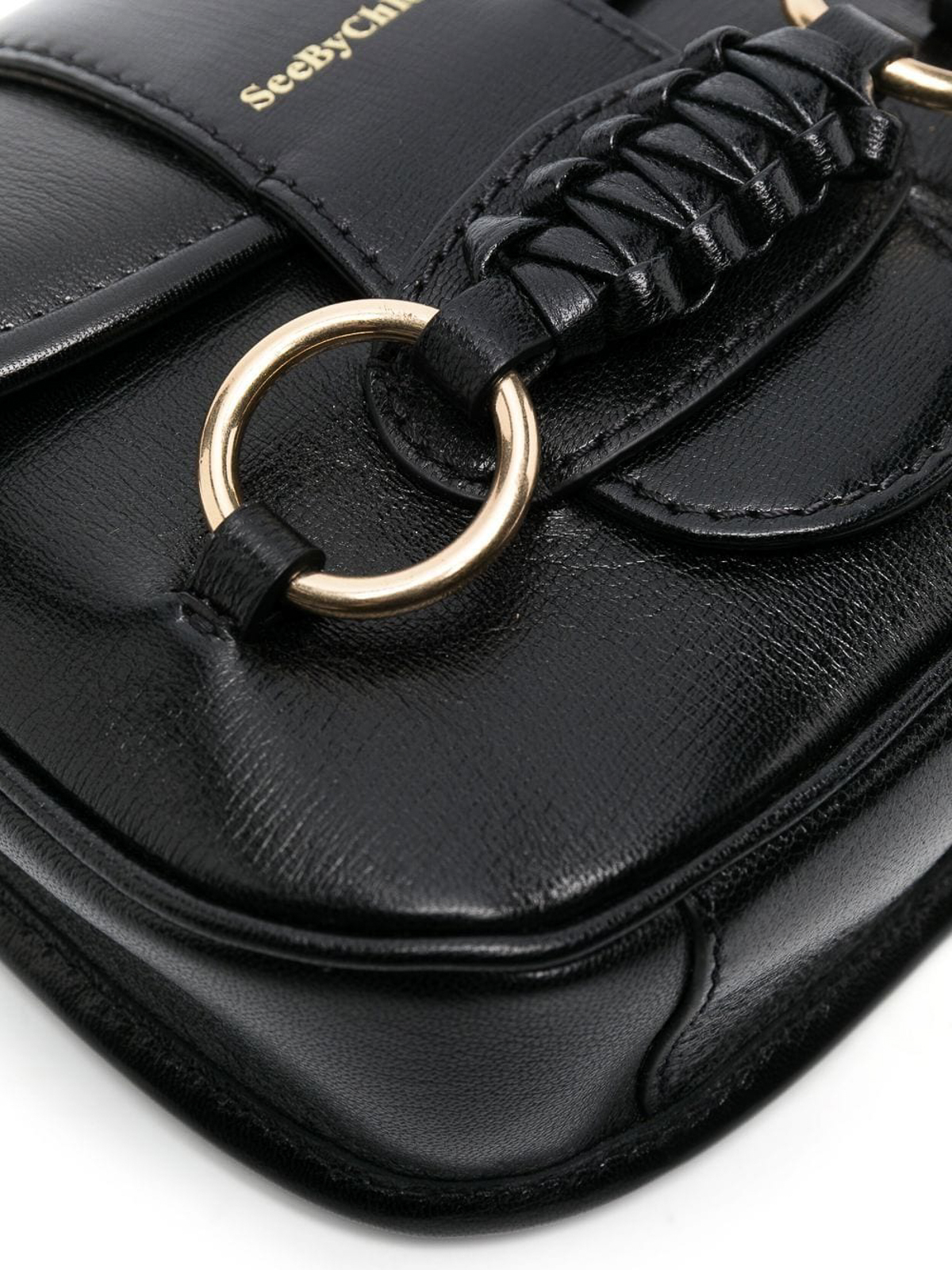 Coperni Ring Swipe Leather Shoulder Bag - Farfetch
