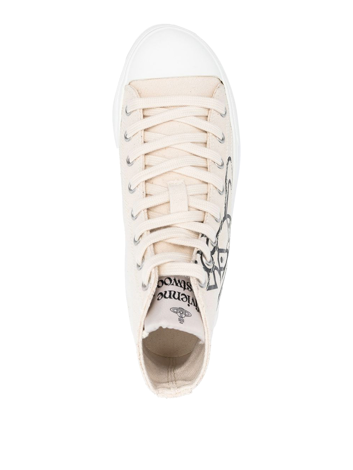 orb canvas high top trainers
