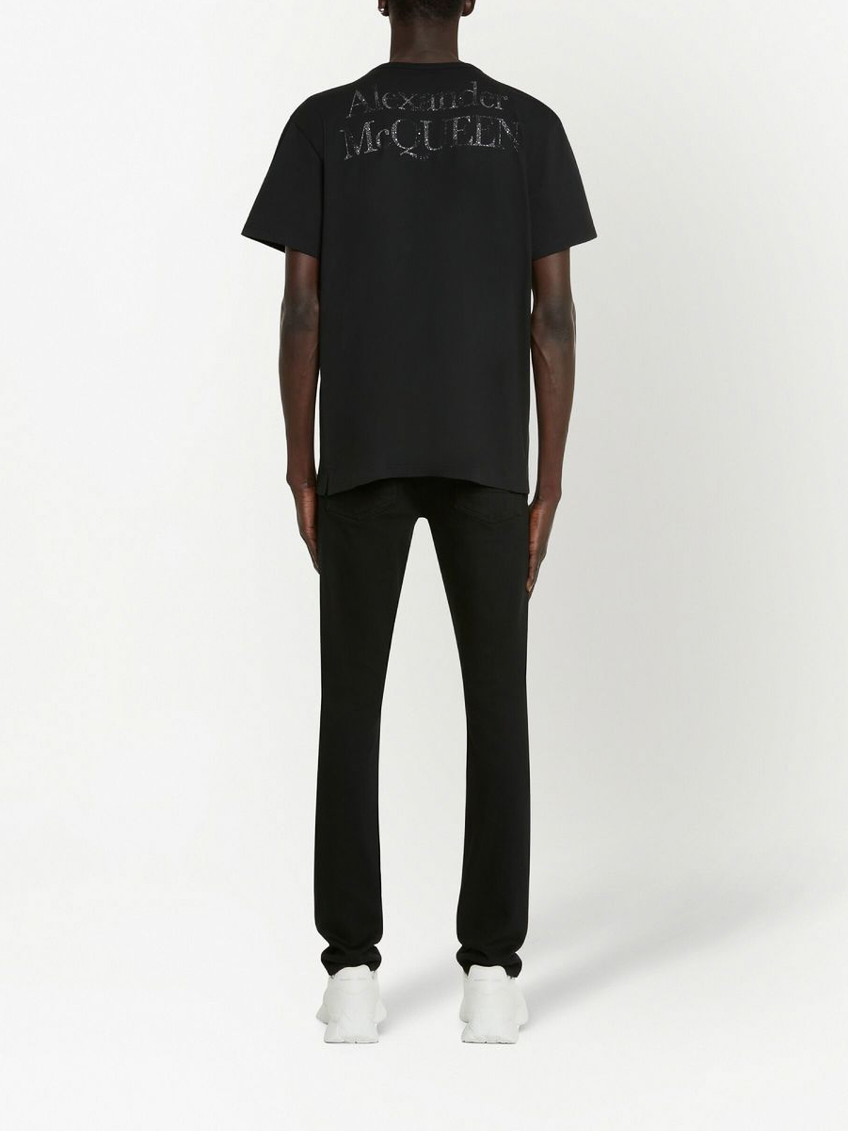 Alexander Mcqueen Tシャツ - 黒 - ブラック|735267QUZ440901