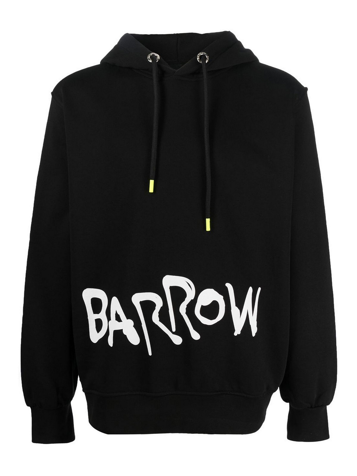 Barrow Graphic-print Hoodie With Logo In Black