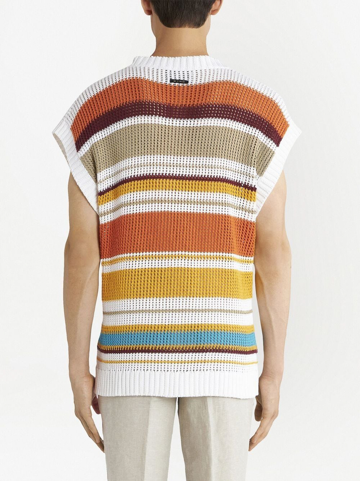 ETRO Multicoloured wool waistcoat