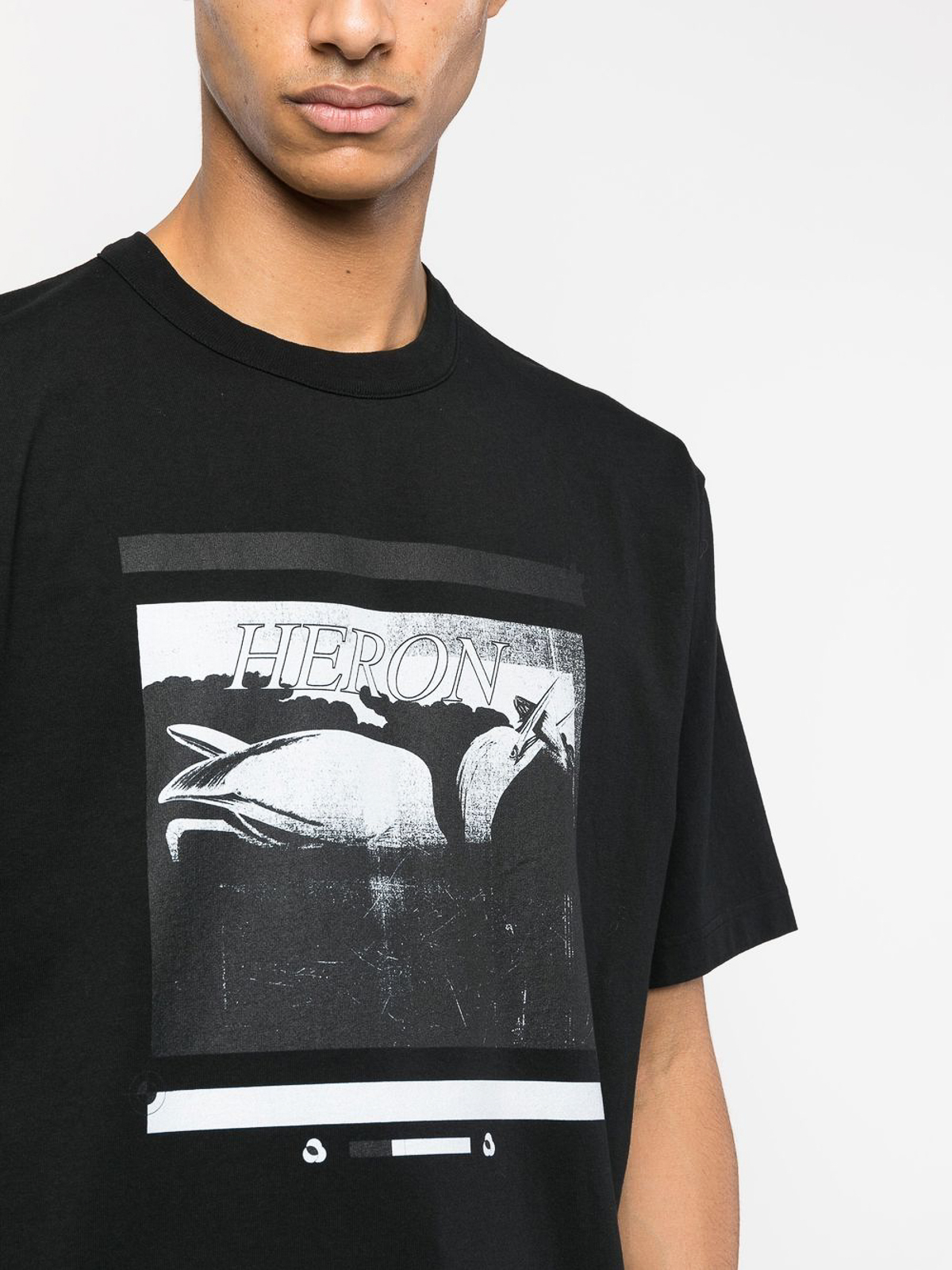 T-shirts Heron Preston - Logo printed Tee - HMAA032S23JER0061010