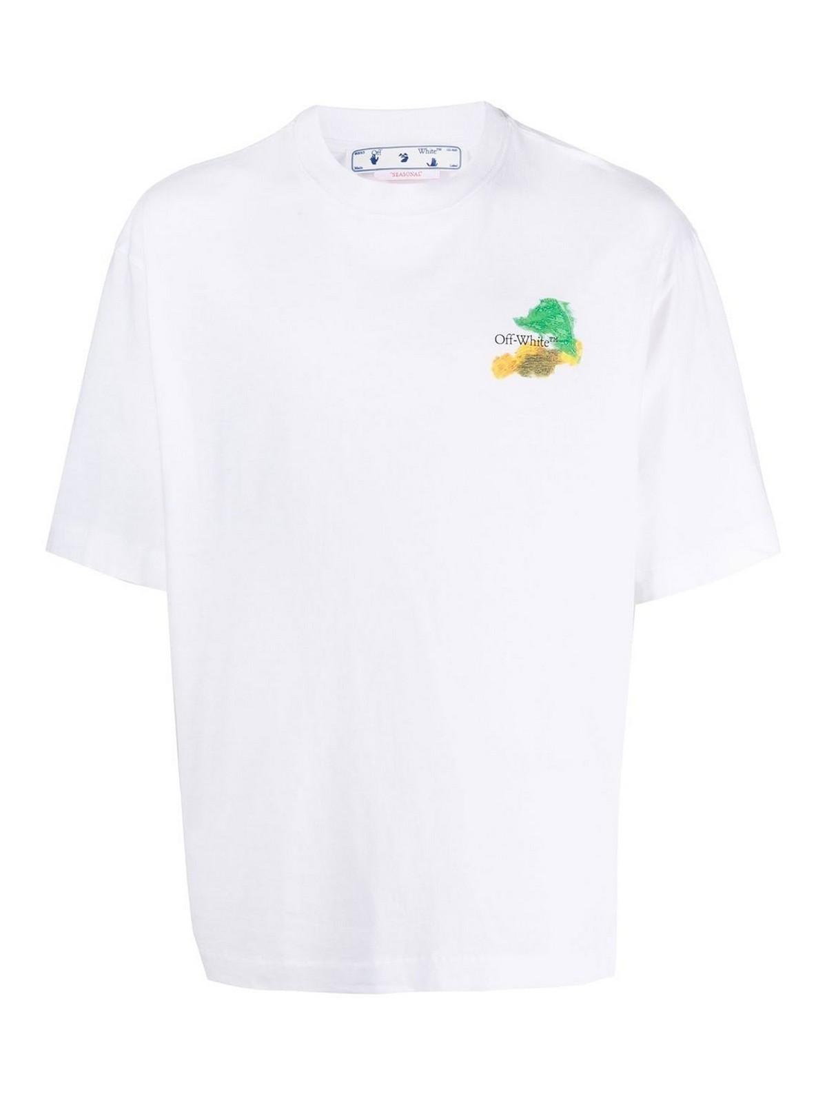 T-shirts Off-White - Crewneck T-shirt - OMAA120S23JER0010184