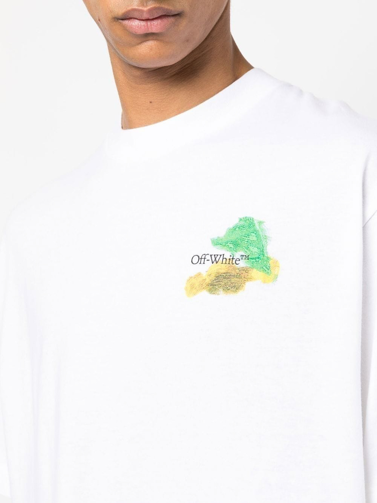 T-shirts Off-White - Crewneck T-shirt - OMAA120S23JER0010184