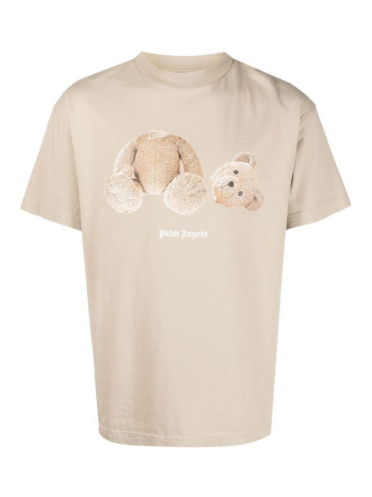 Palm Angels Teddy Bear T-shirt in White for Men