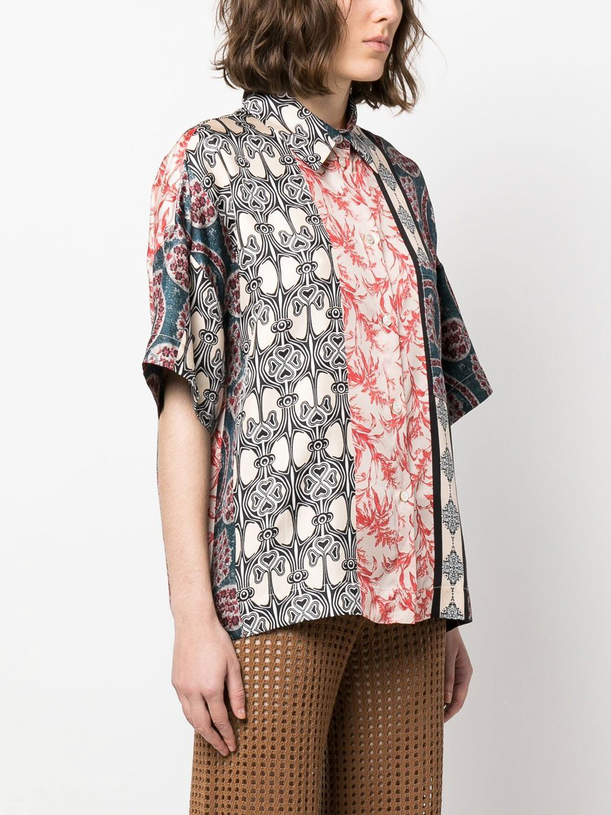 Shop Erika Cavallini Multicolour Shirt
