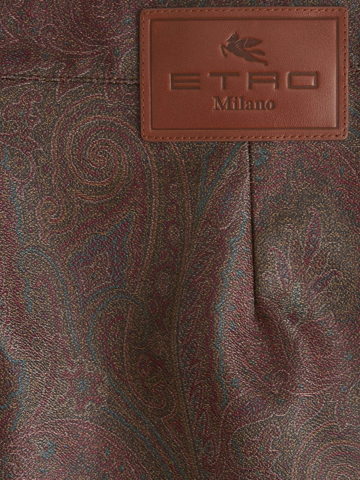 Etro ミニスカート - ブラウン|1228685080600 | THEBS