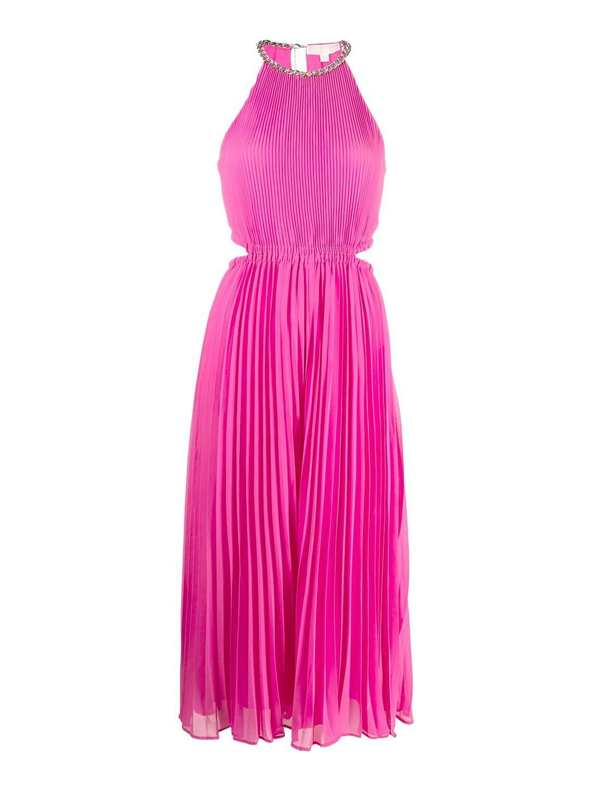 Michael Michael Kors Georgette draped dress - Women|MR381E77R3663