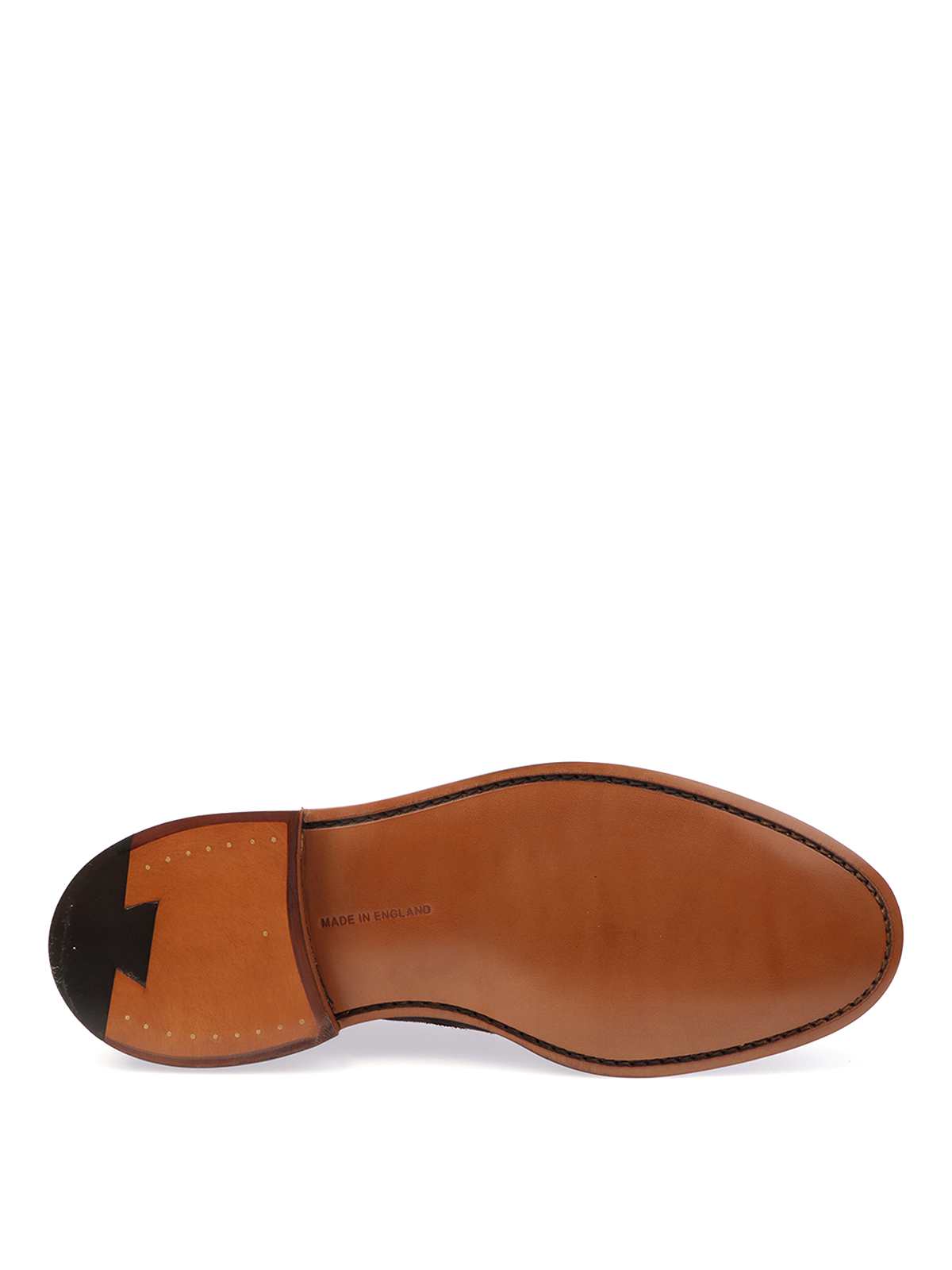 Tricker's Loafers With Tassel Detail And Stacked Heel In Brown