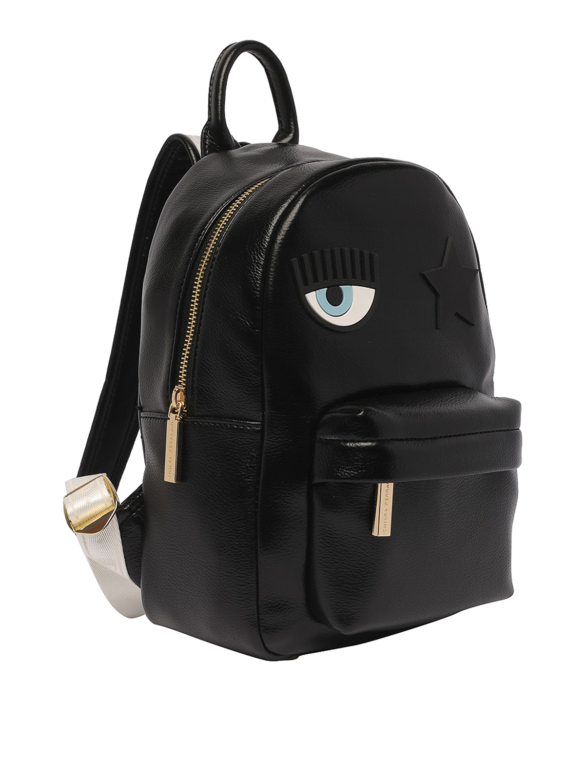 Chiara Ferragni バックパック - 黒 | 74SB4BO1ZS735899