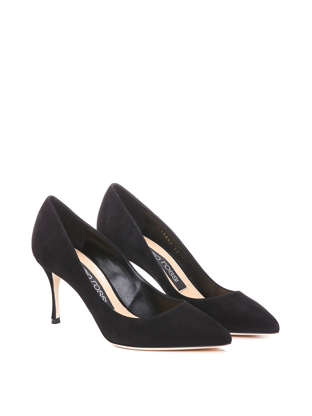 Court shoes Sergio Rossi - Godiva suede pumps - A43841MCAZ011000