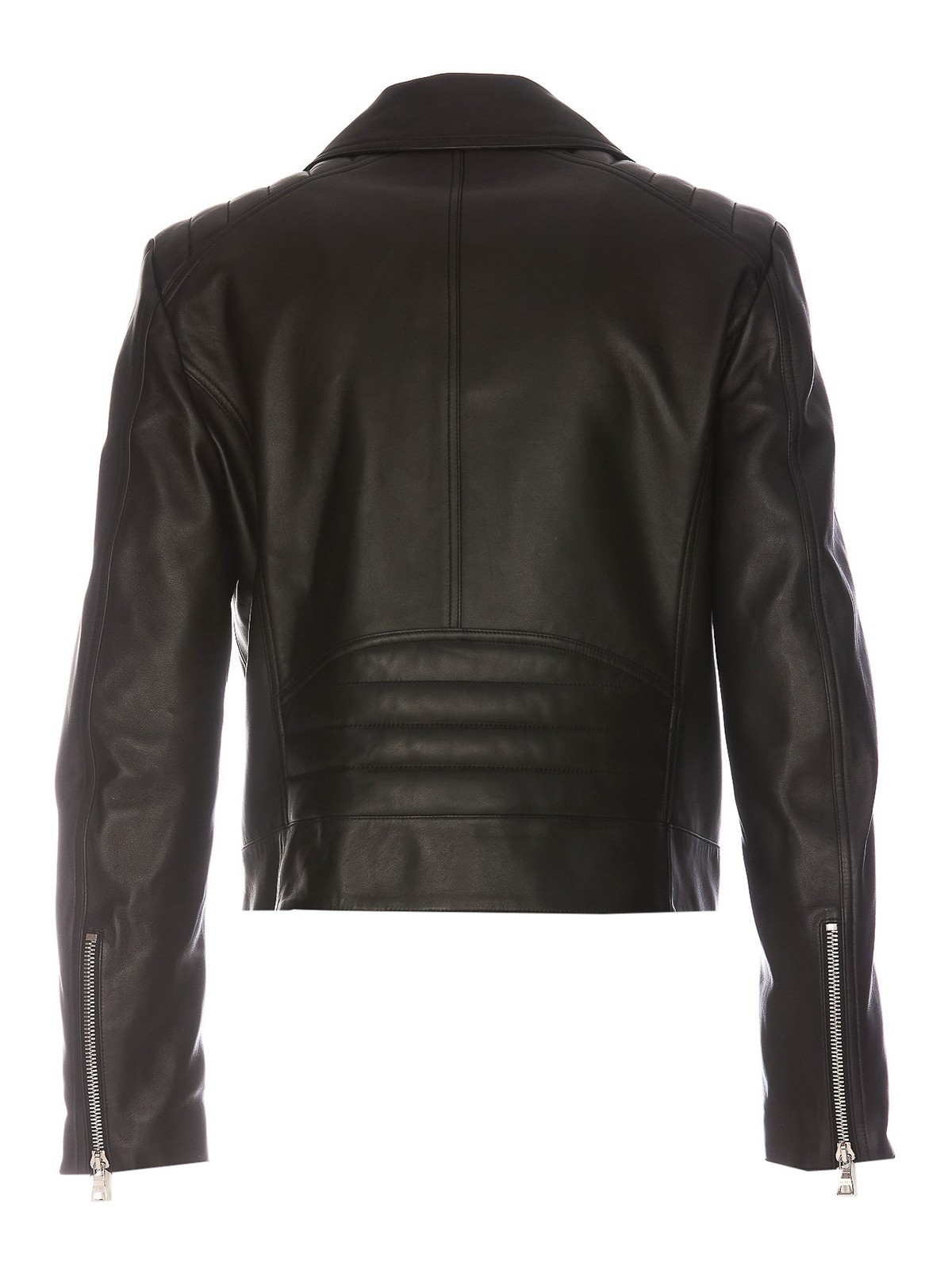 Balmain レザージャケット - 黒 - メンズ|TD170LB240PA