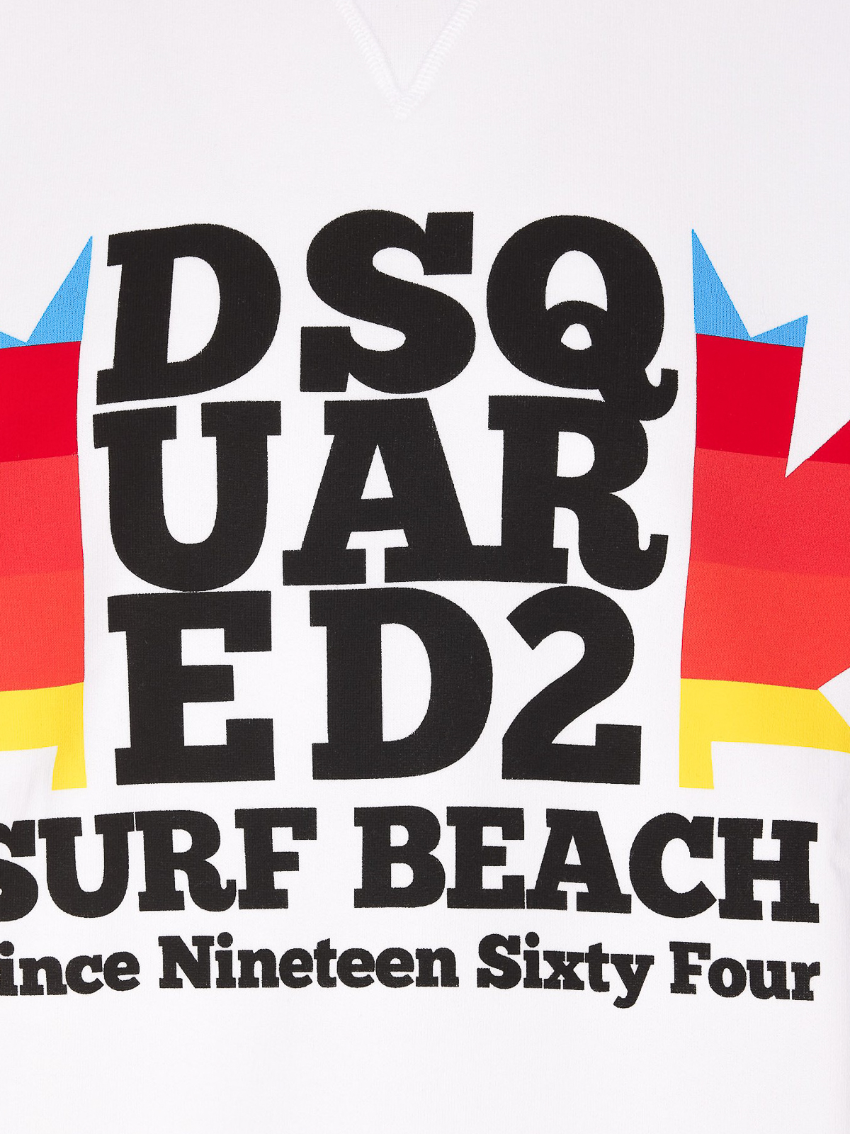 Dsquared2 Surf beach sweatshirt - White - Men|S74GU0687S25516100