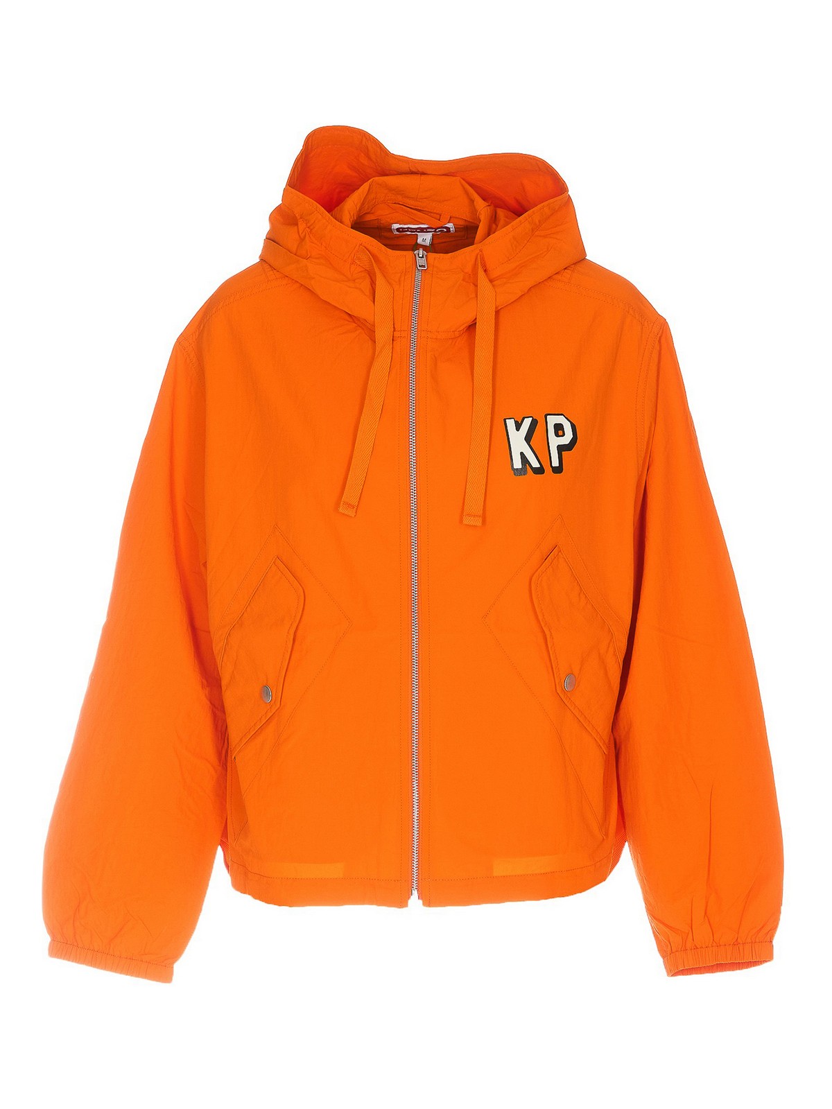 Kenzo Zipped Orange Hoodie