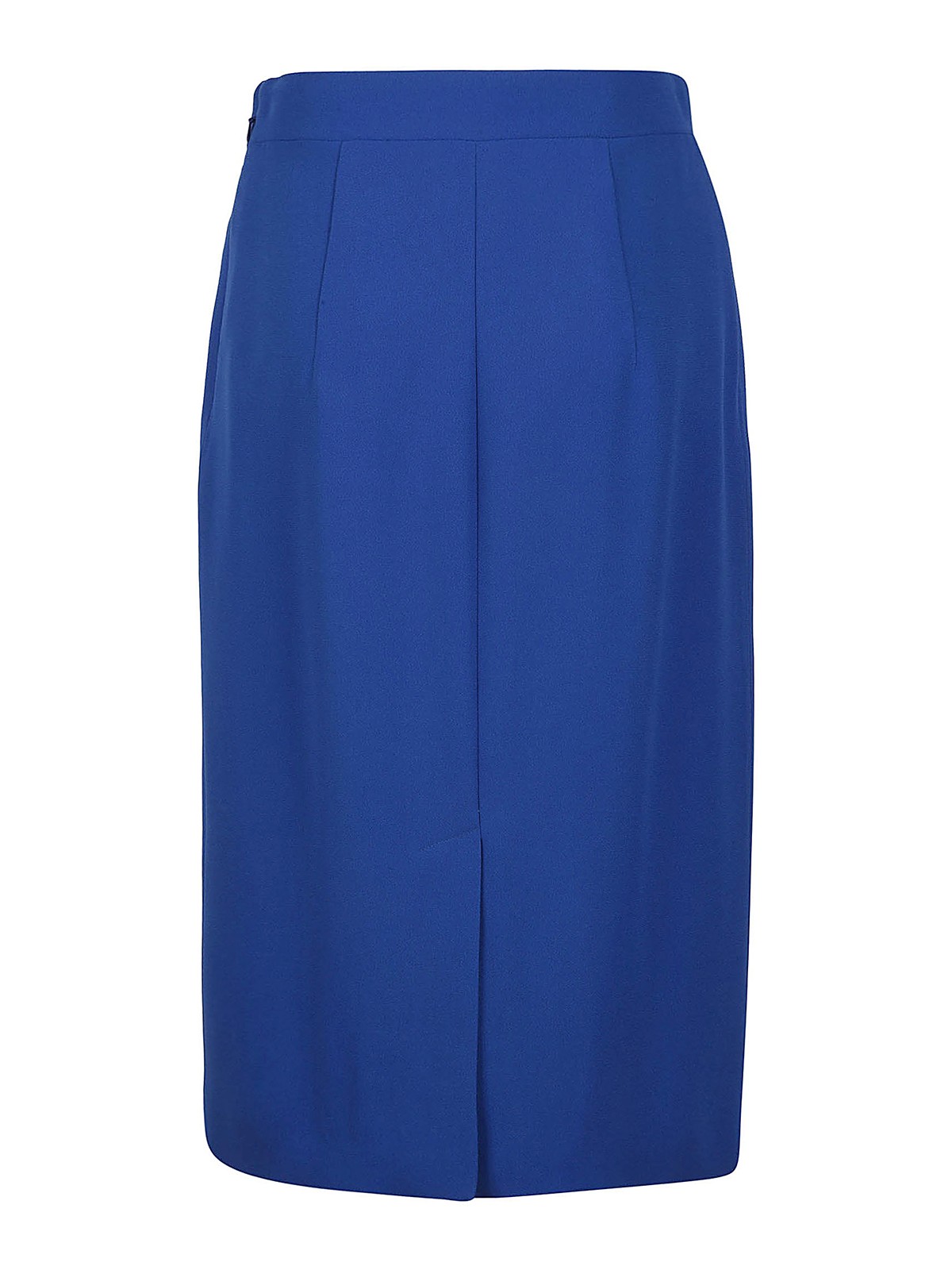Shop Alberta Ferretti Cady Skirt In Blue