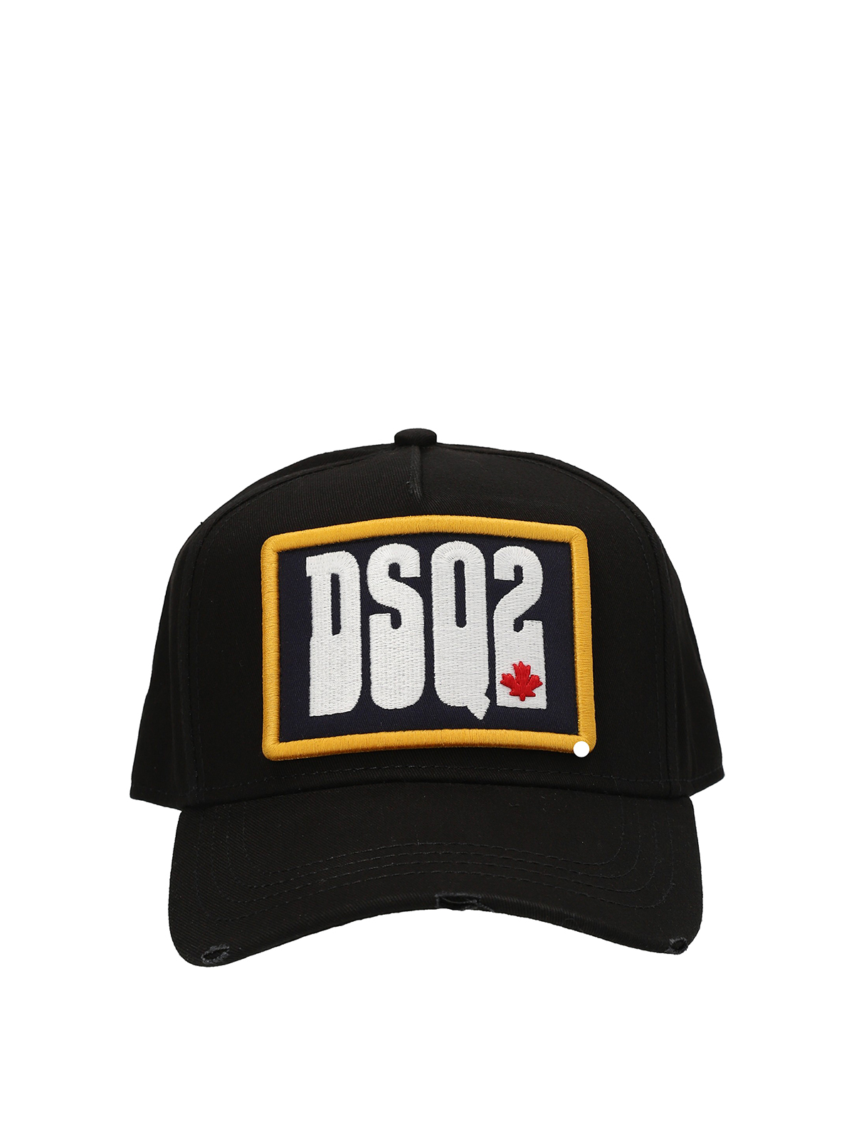 Dsquared2 Logo Patch Cap In Black