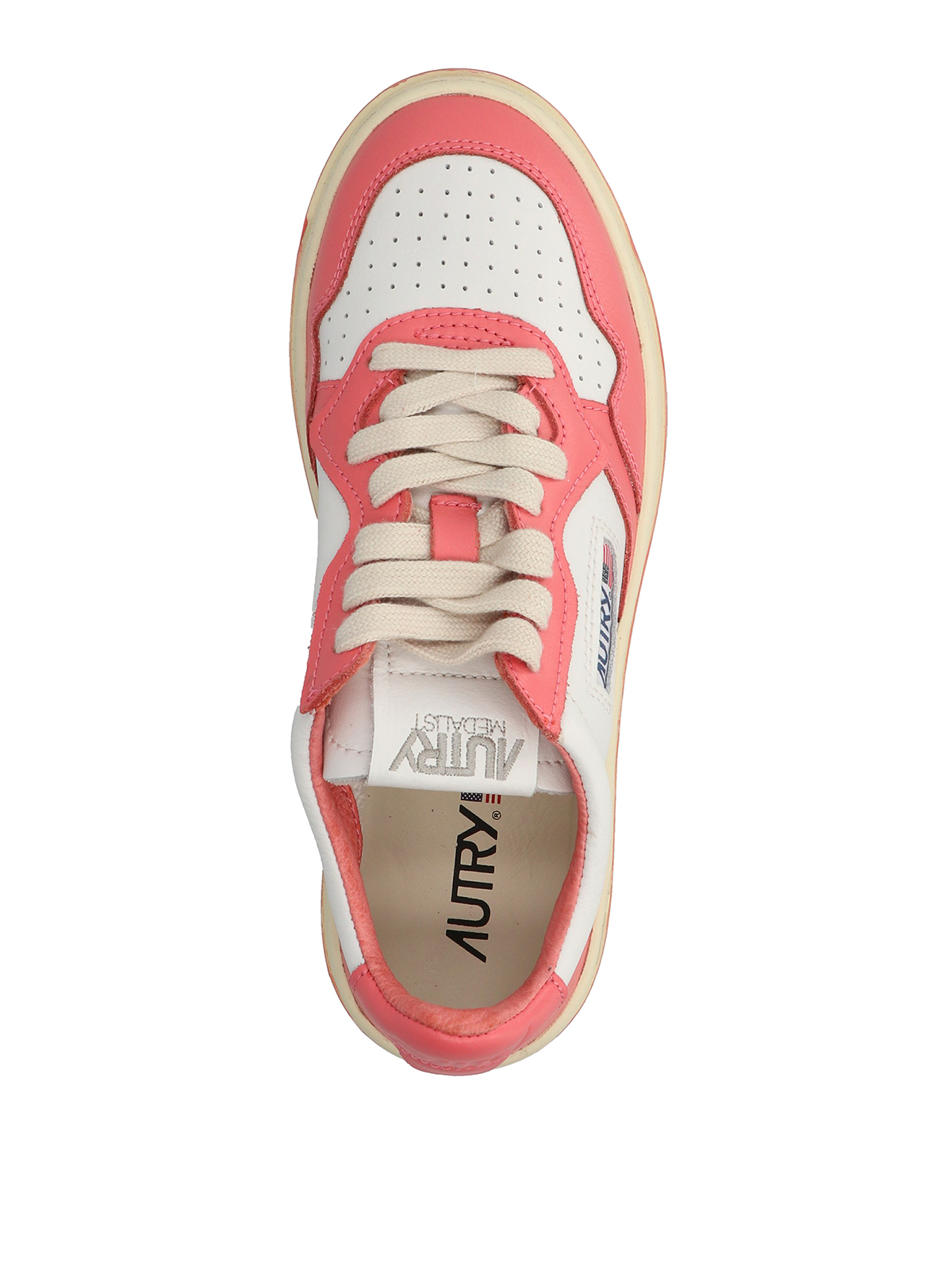 Shop Autry 01 Sneakers In Red