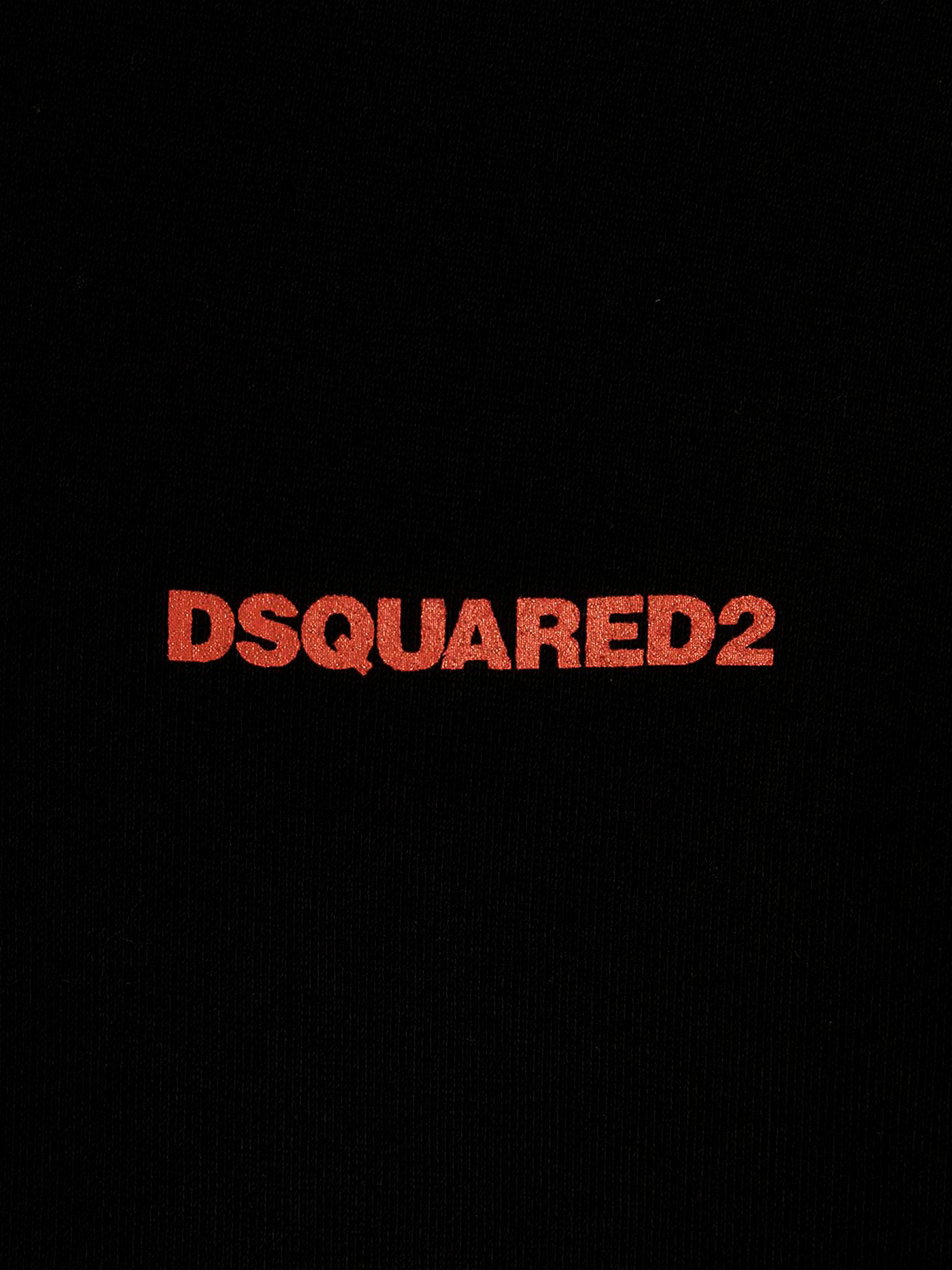 Shop Dsquared2 Sudadera - D2 Flame In Black