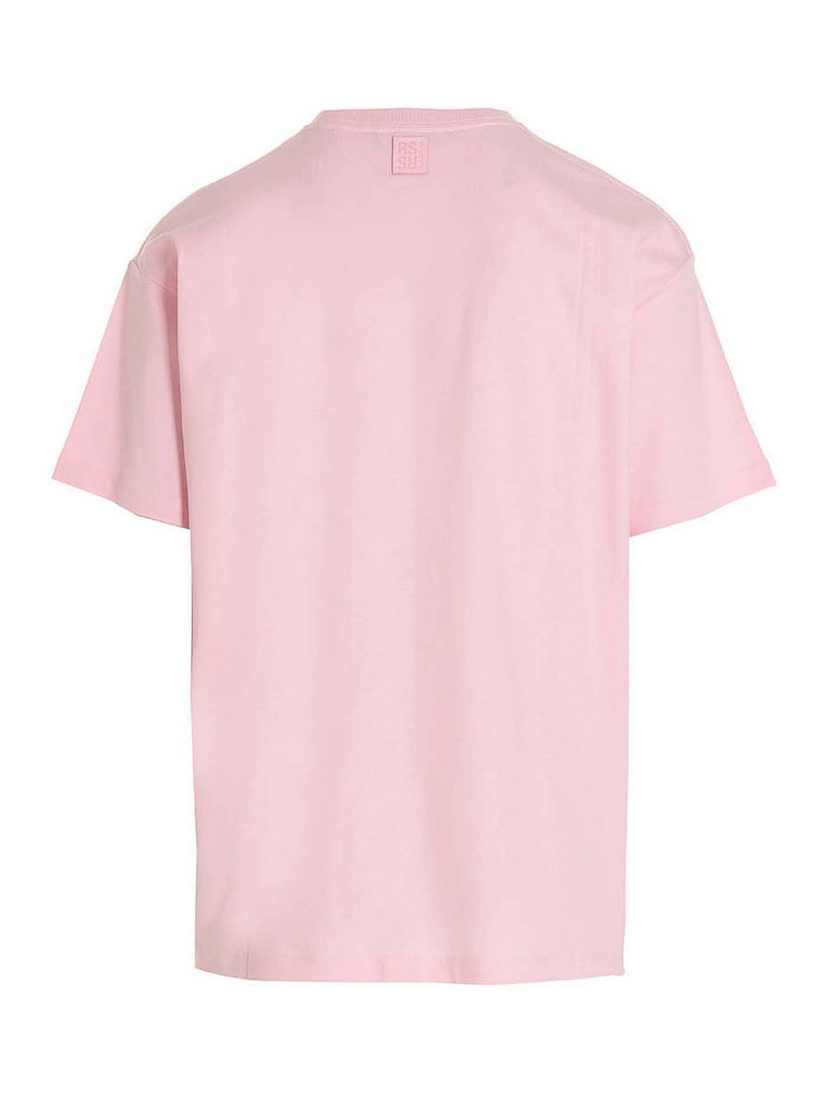 Raf Simons T-shirt r hand sign - Pink - Men|231M1190034