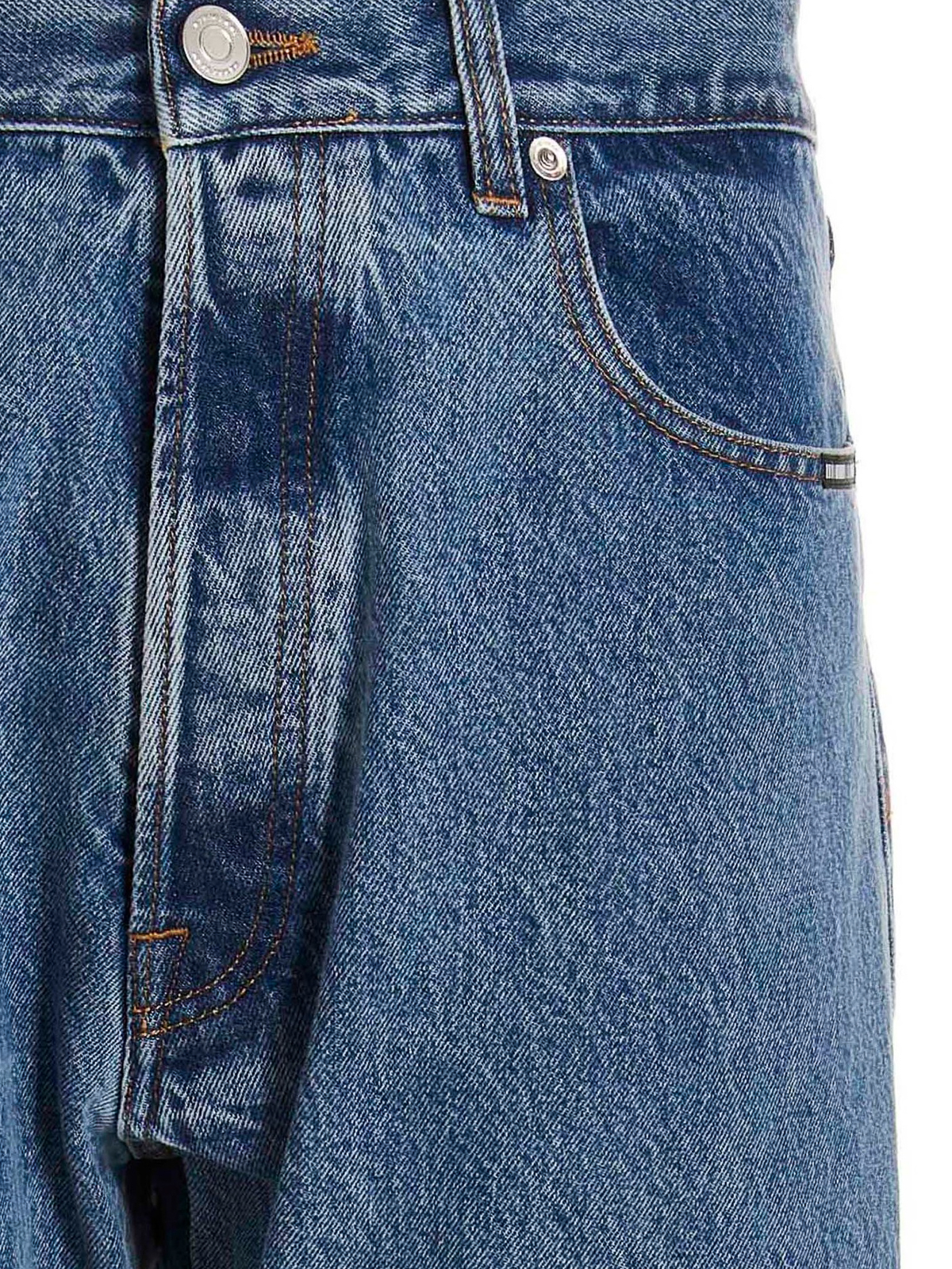 Shop Vtmnts 5-pocket Jeans In Blue